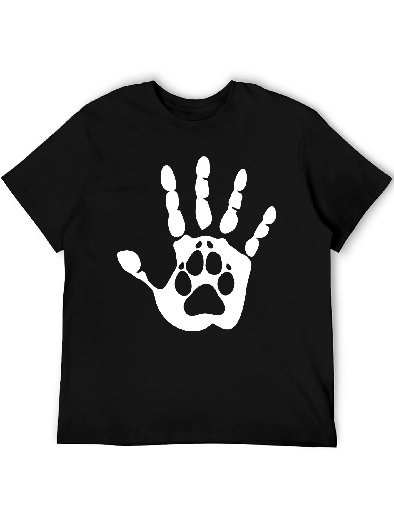 Paw Print Hand T-Shirt