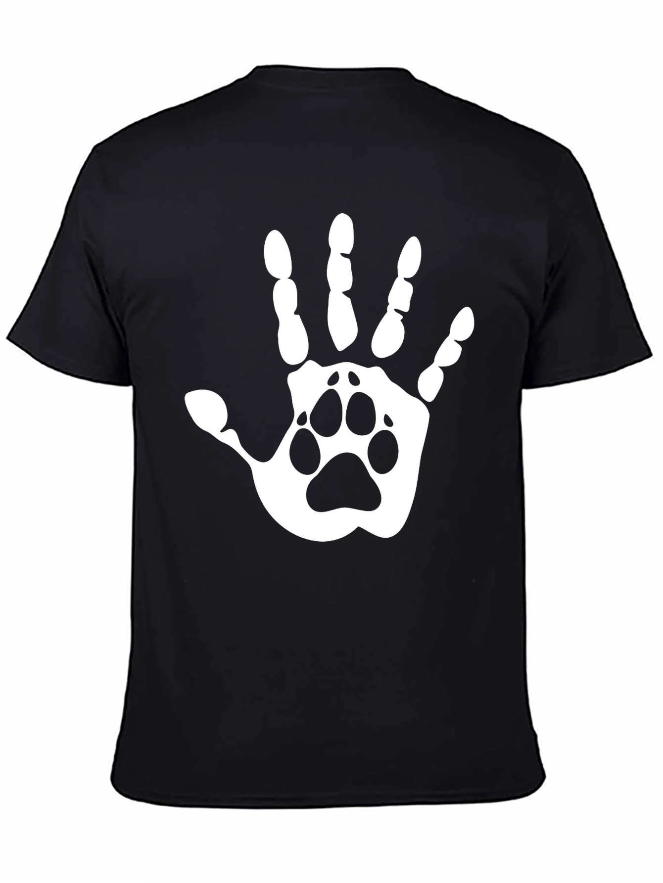 Paw Print Hand T-Shirt