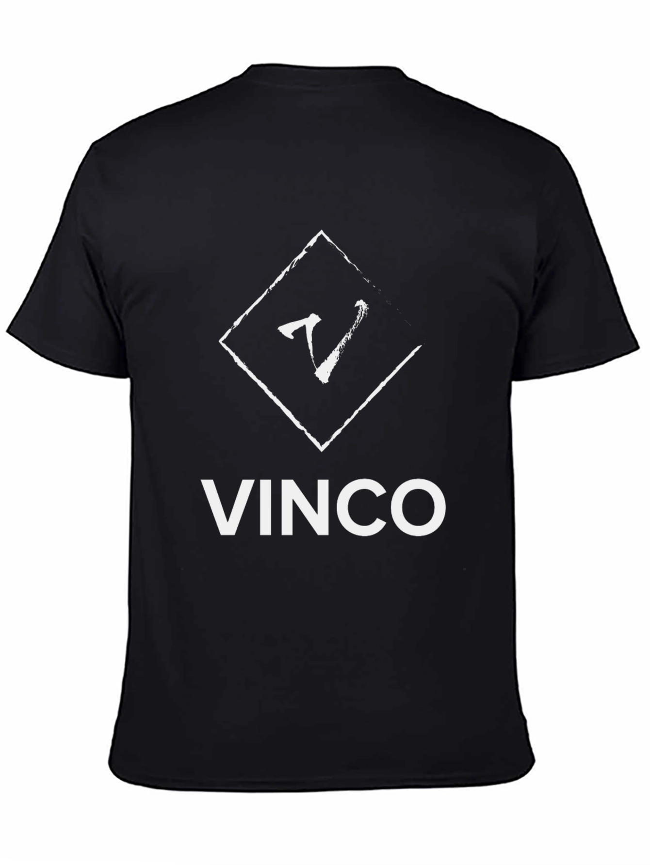 Vinco Graphic Tee - Black