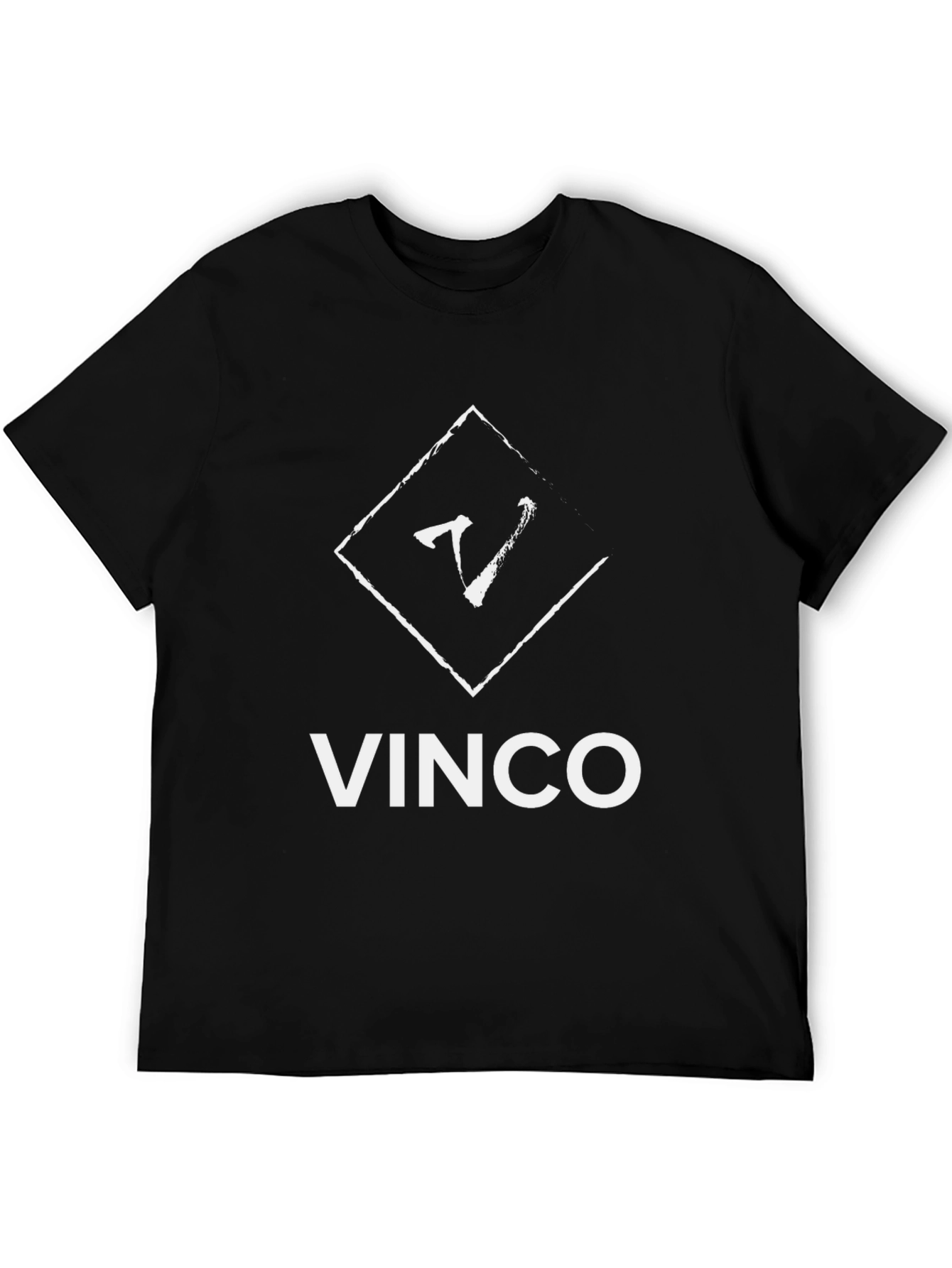 Vinco Graphic Tee - Black