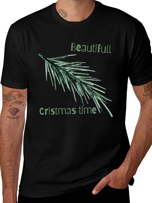 Festive Christmas Time Graphic Tee