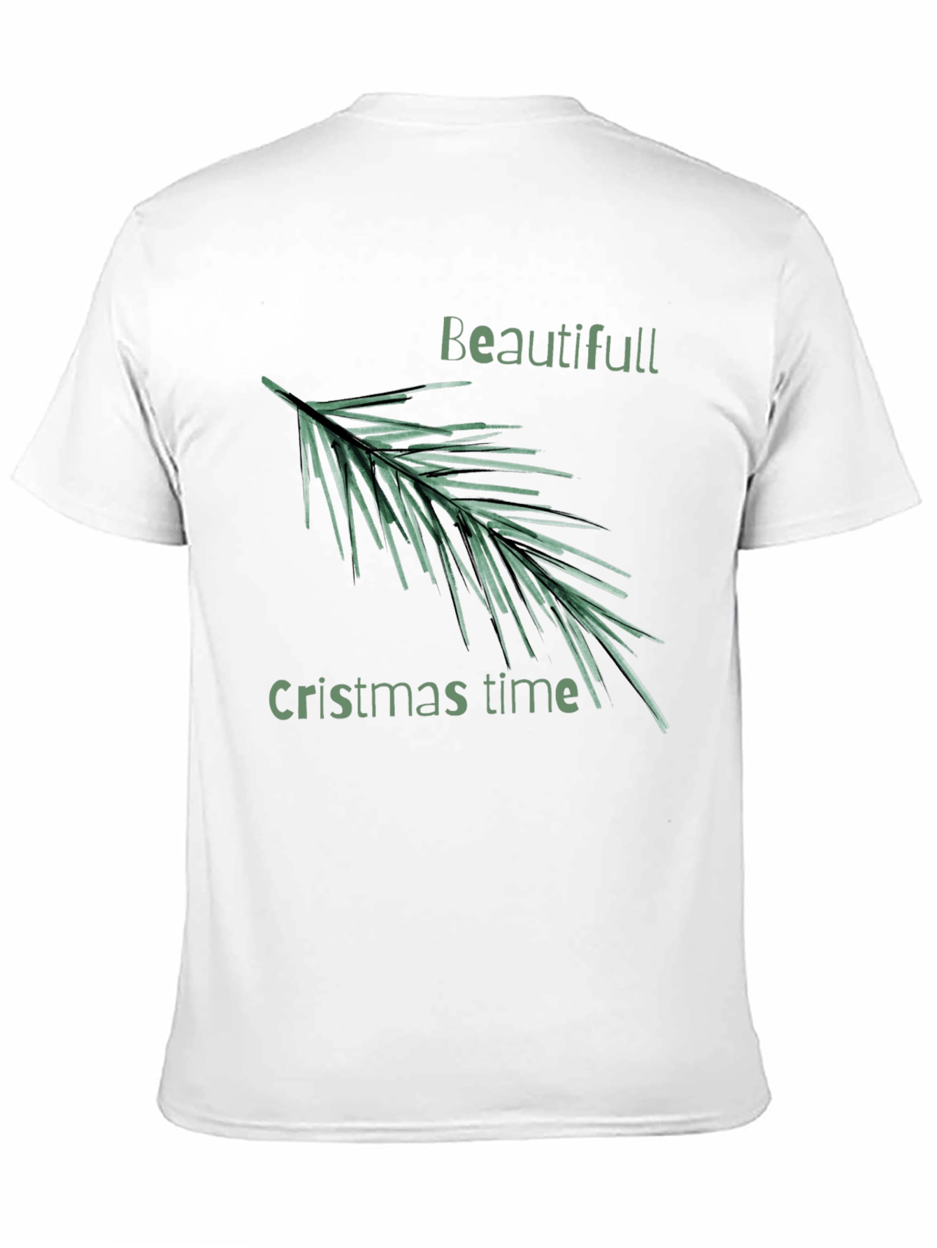 Festive Christmas Time Graphic Tee