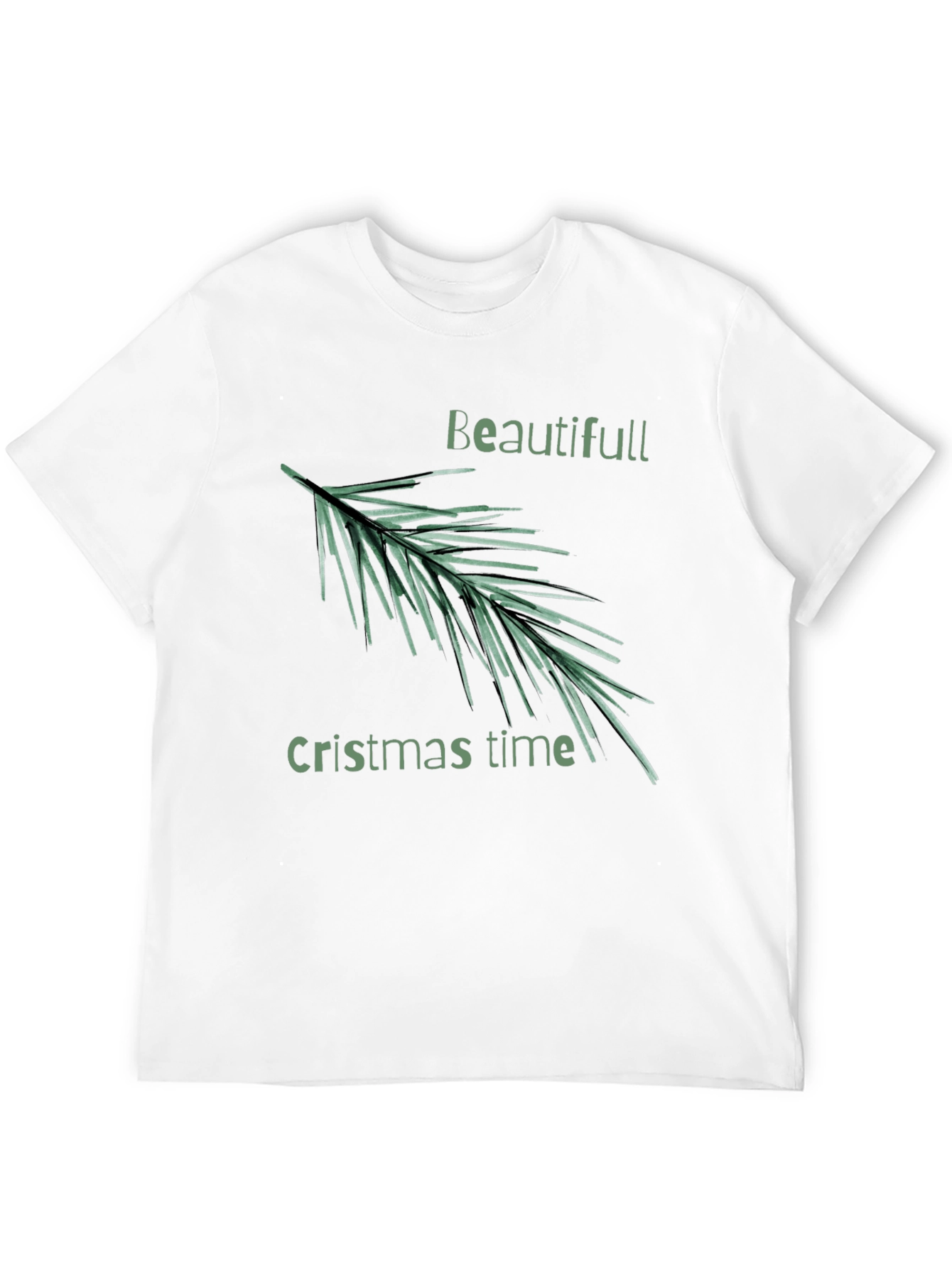 Festive Christmas Time Graphic Tee