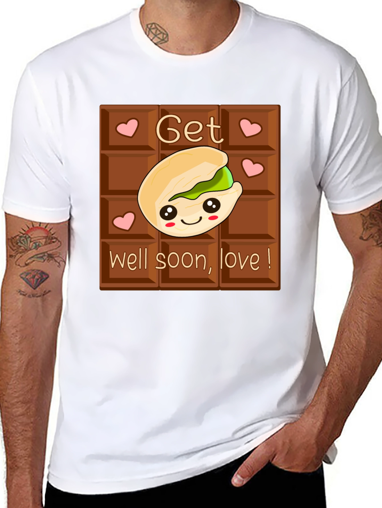 Get Well Soon Pistachio Love T-Shirt
