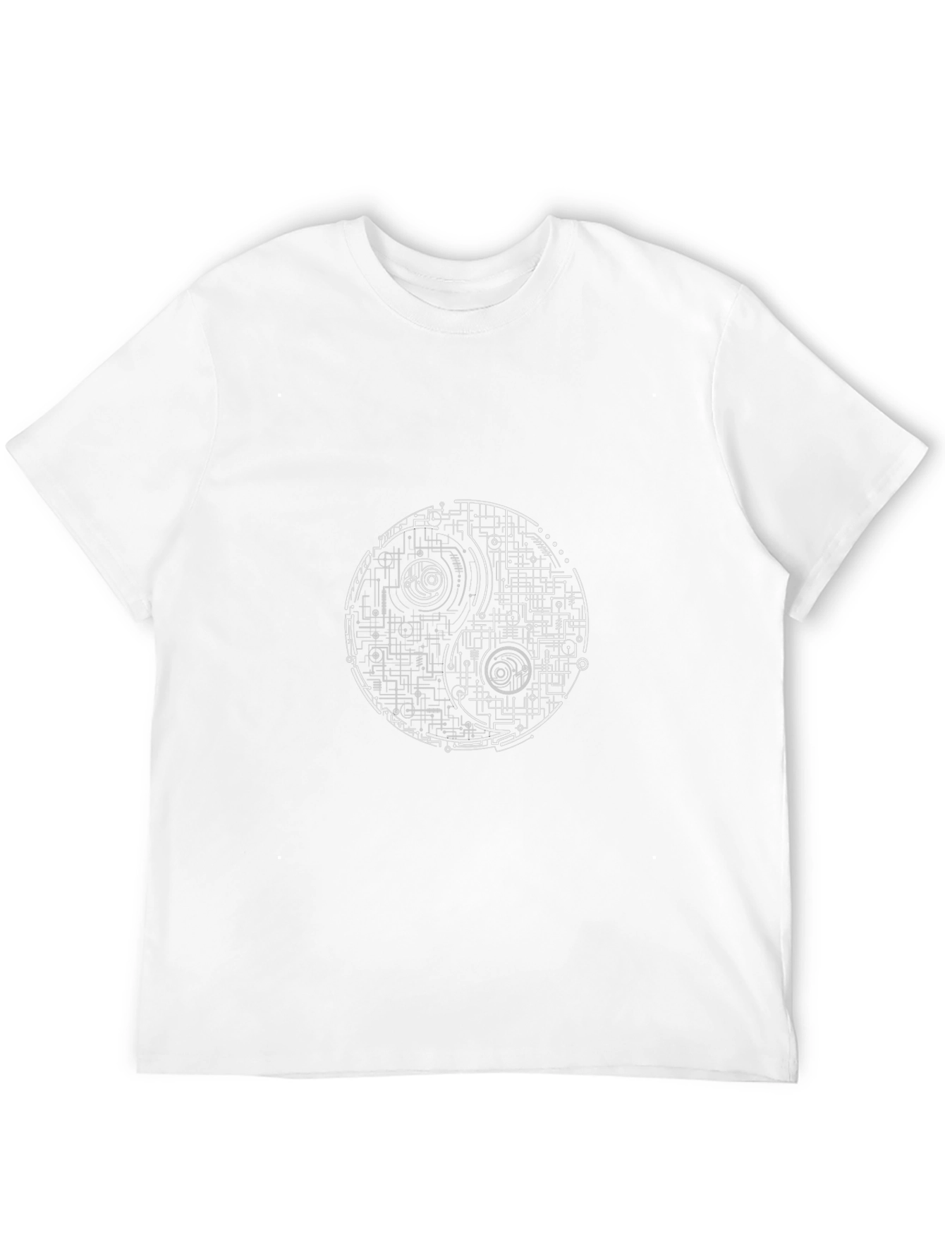 Yin Yang Death Star Graphic Tee