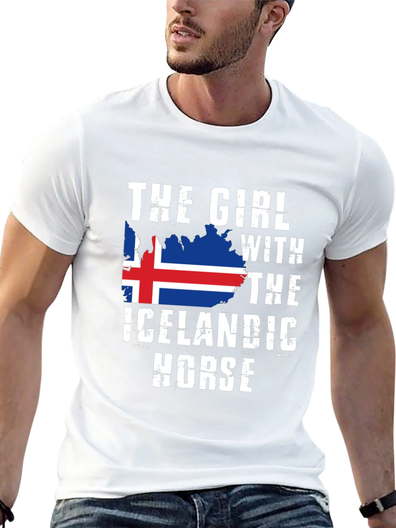 Icelandic Horse Girl T-Shirt