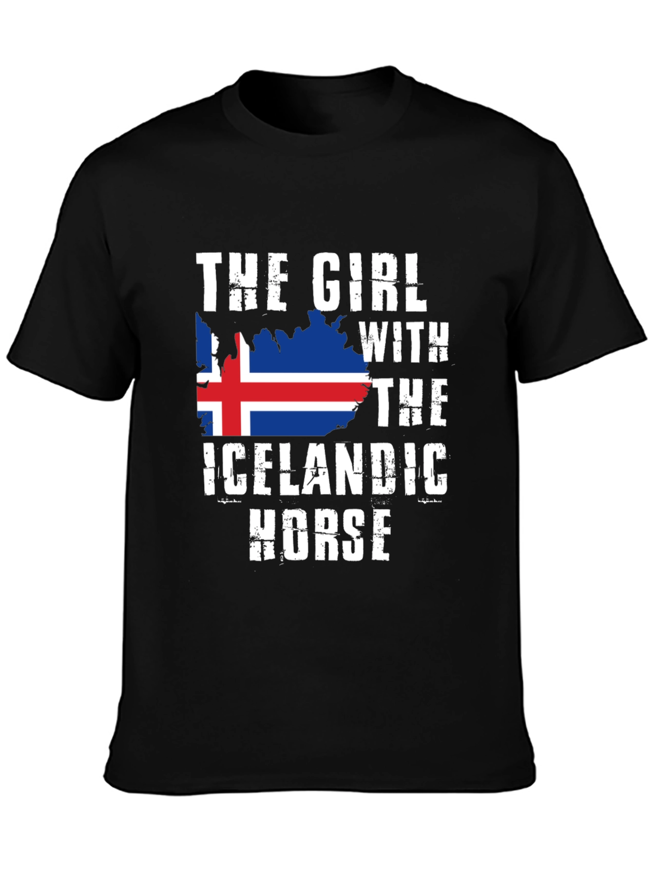 Icelandic Horse Girl T-Shirt