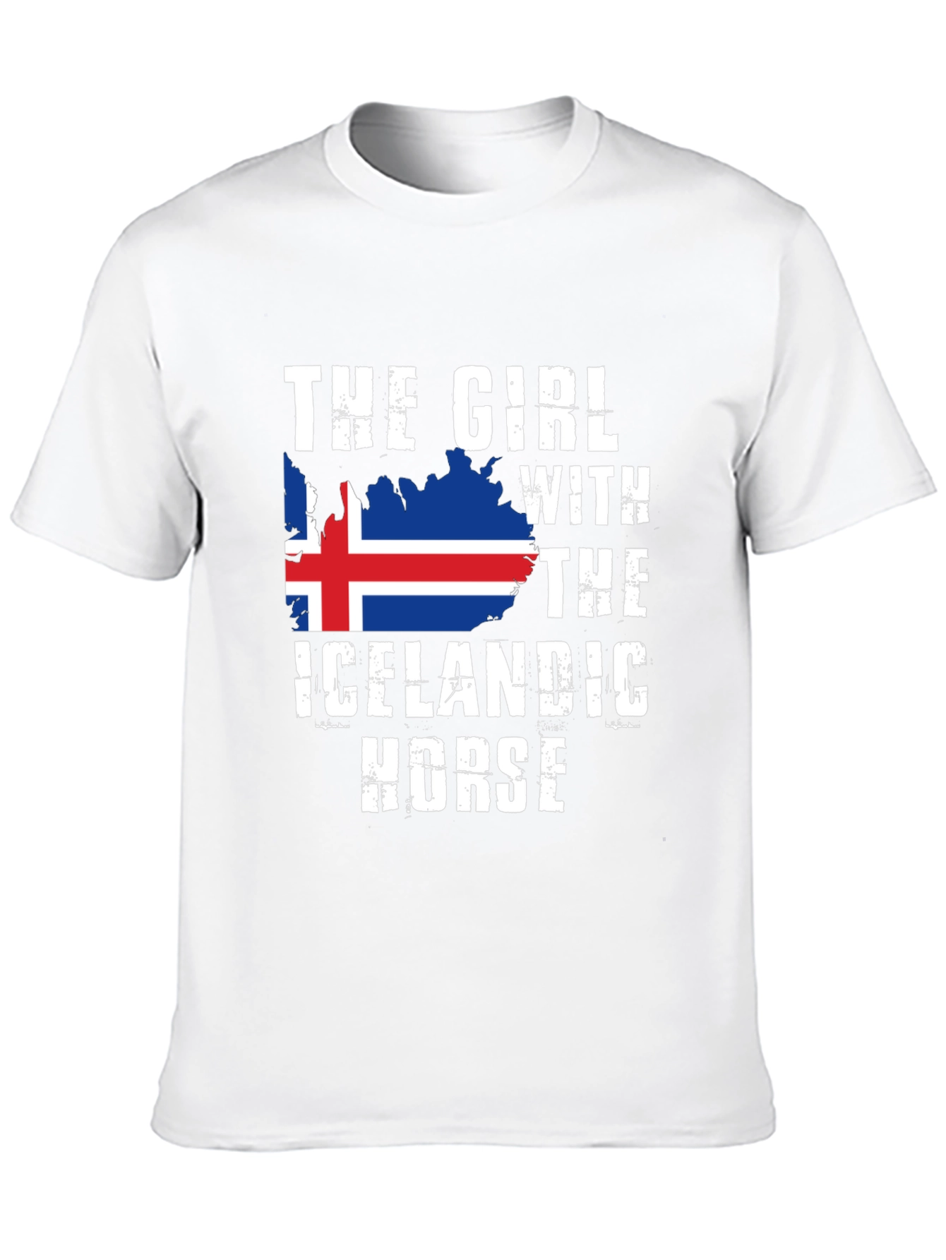 Icelandic Horse Girl T-Shirt
