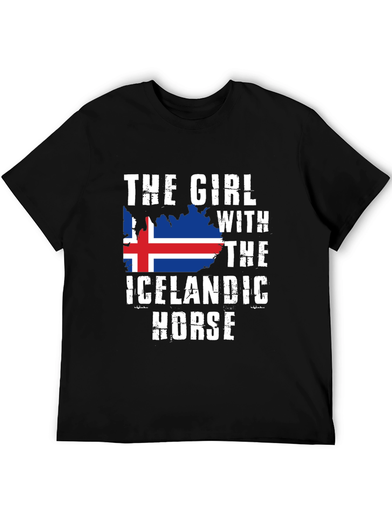 Icelandic Horse Girl T-Shirt