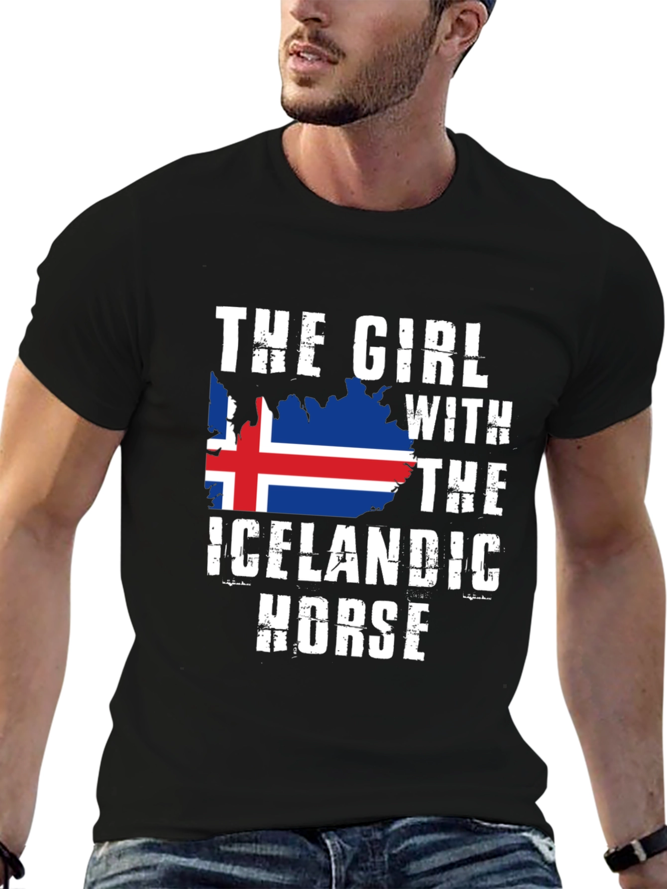 Icelandic Horse Girl T-Shirt
