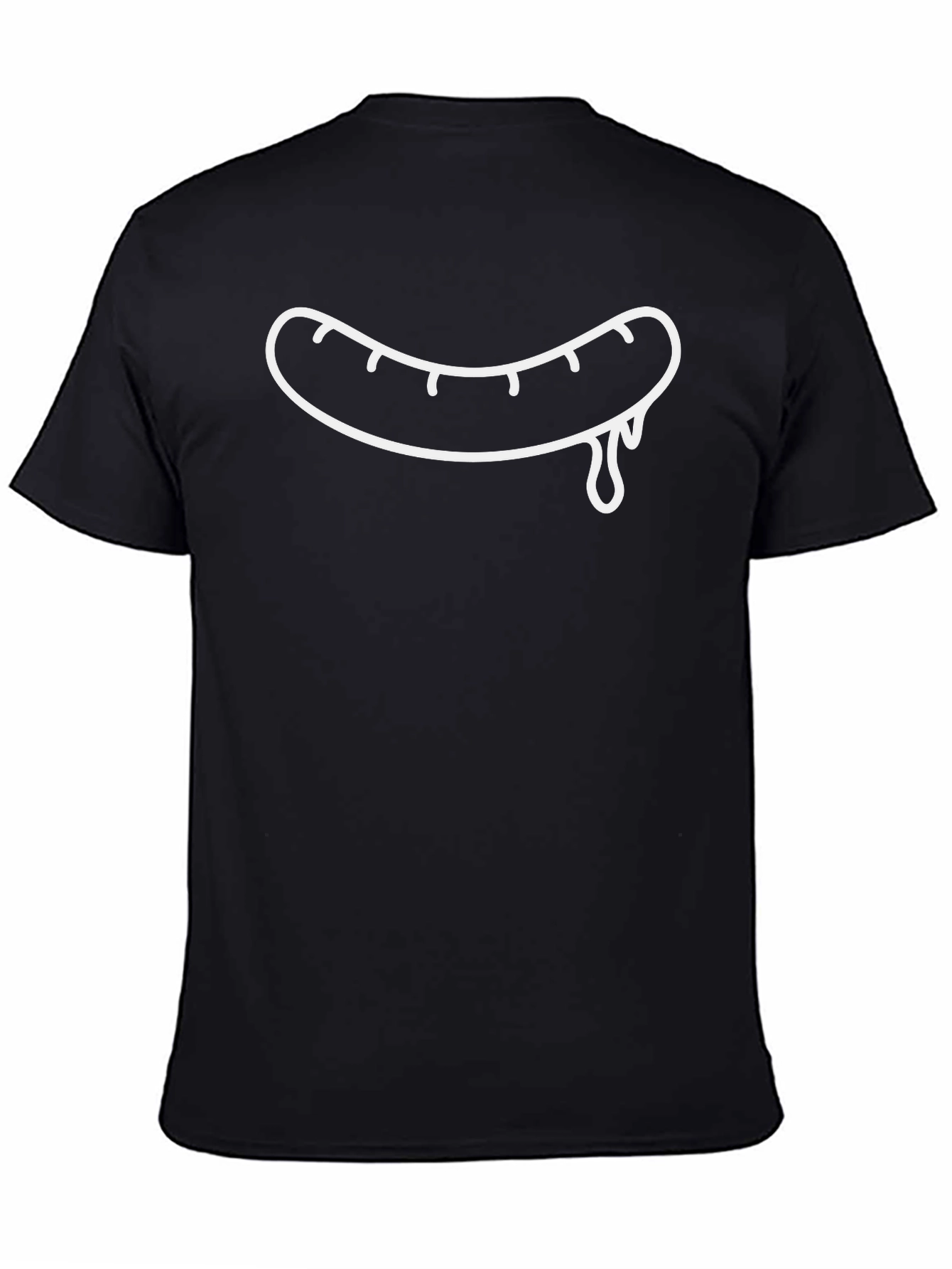 Funny Sausage Drip Graphic Tee - Unisex