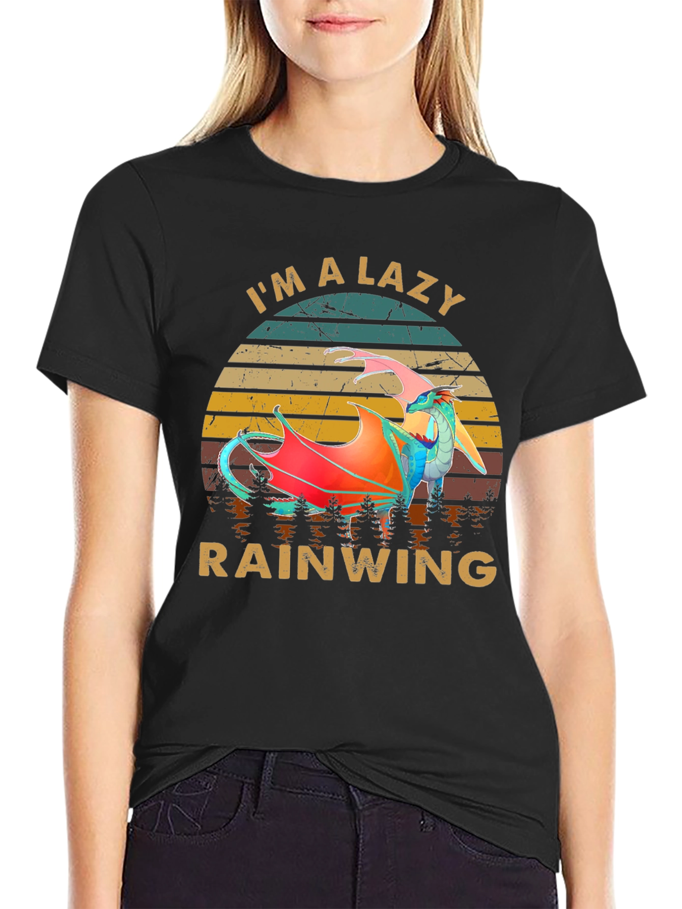 Im A Lazy Rainwing Dragon T-Shirt