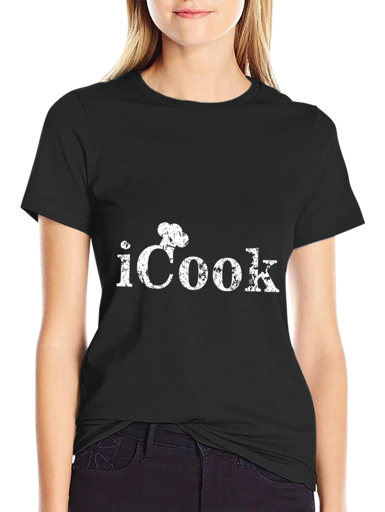 iCook Graphic T-Shirt - Funny Chef Design