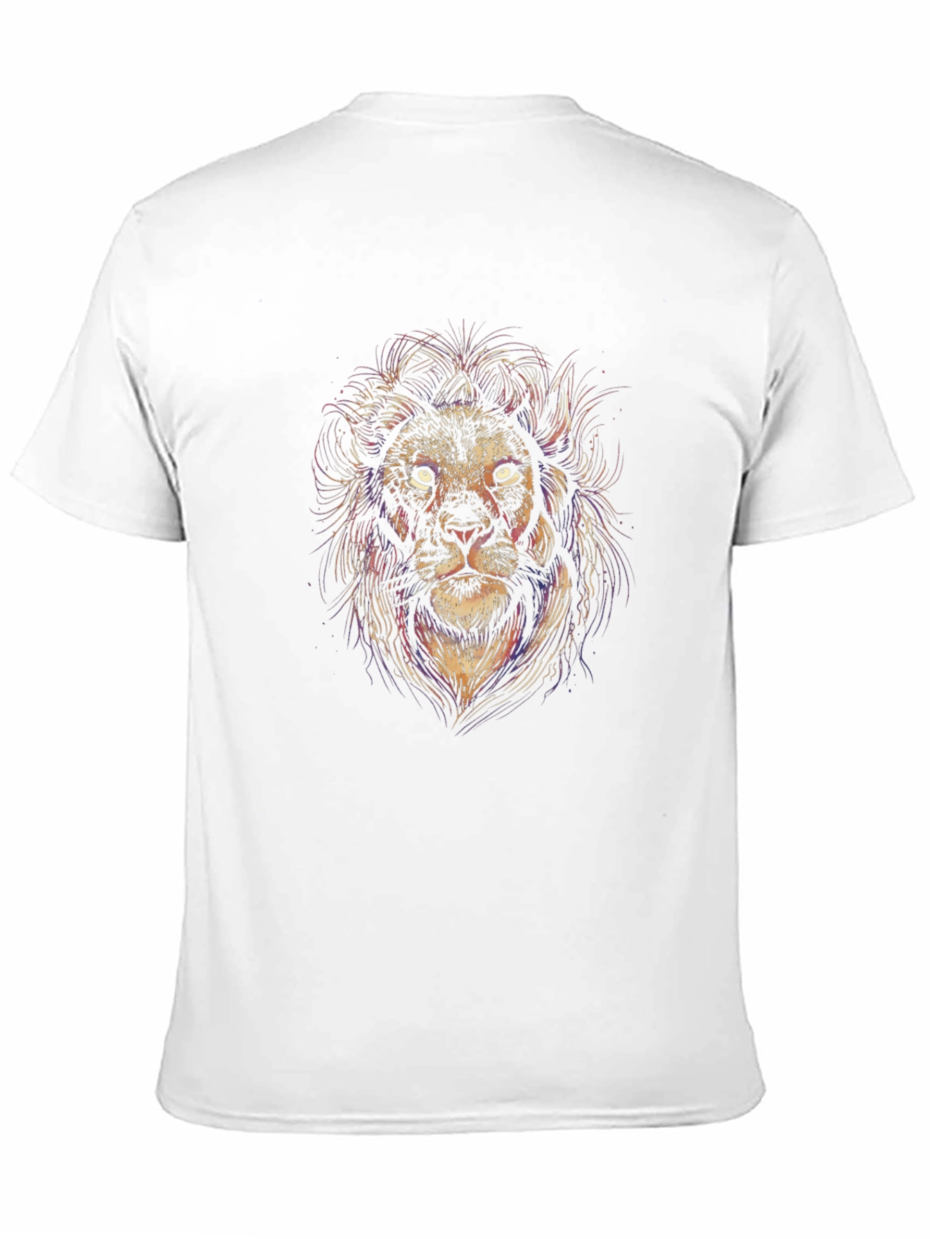 Lion Graphic Black T-Shirt