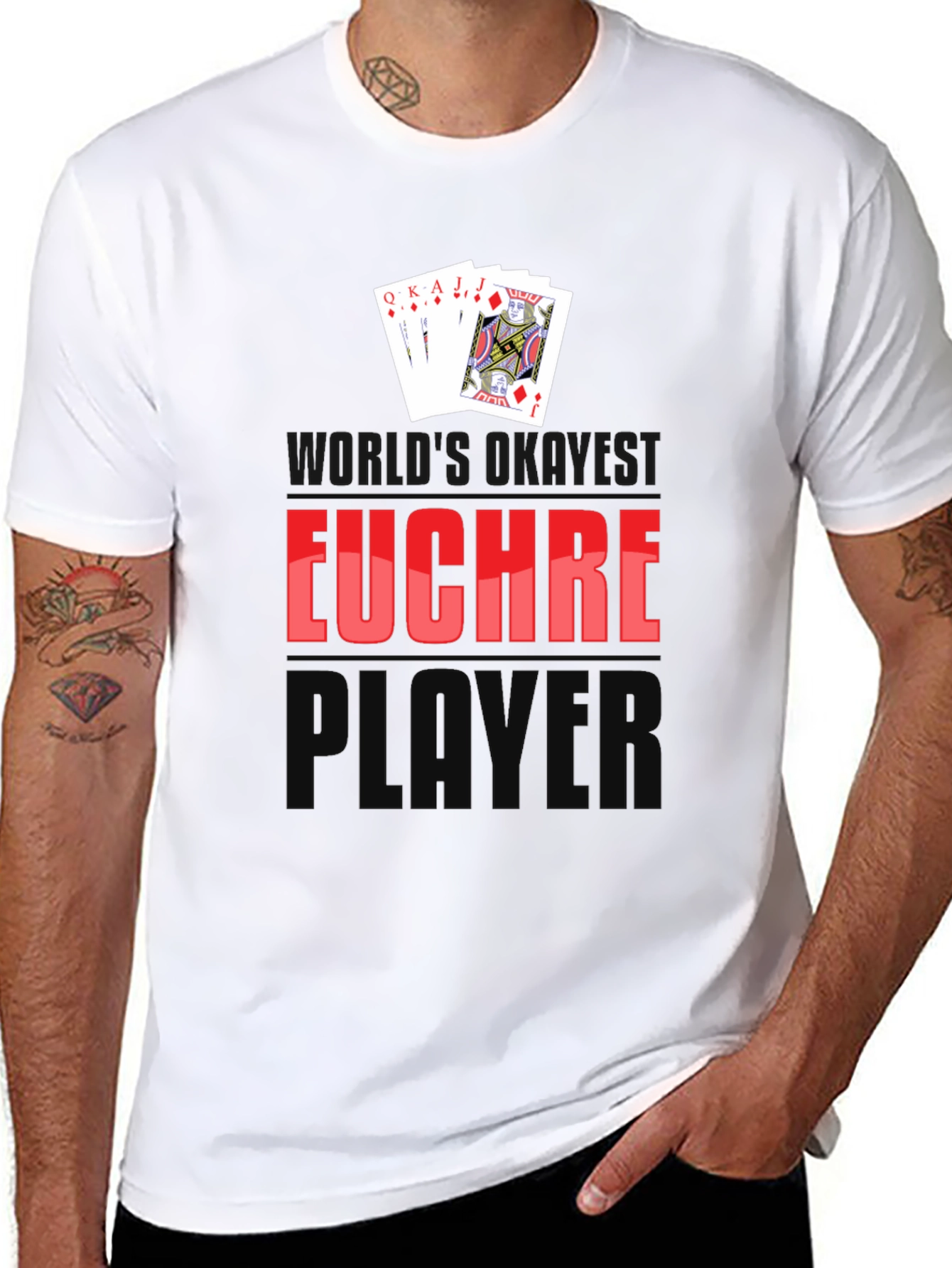 Euchre Player T-Shirt: Game On Style