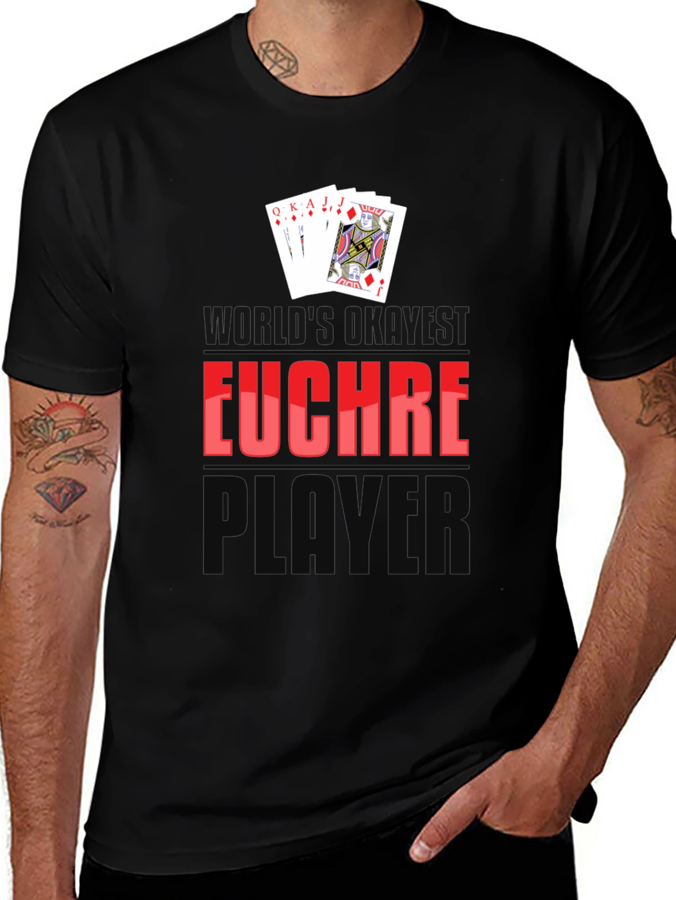 Euchre Player T-Shirt: Game On Style