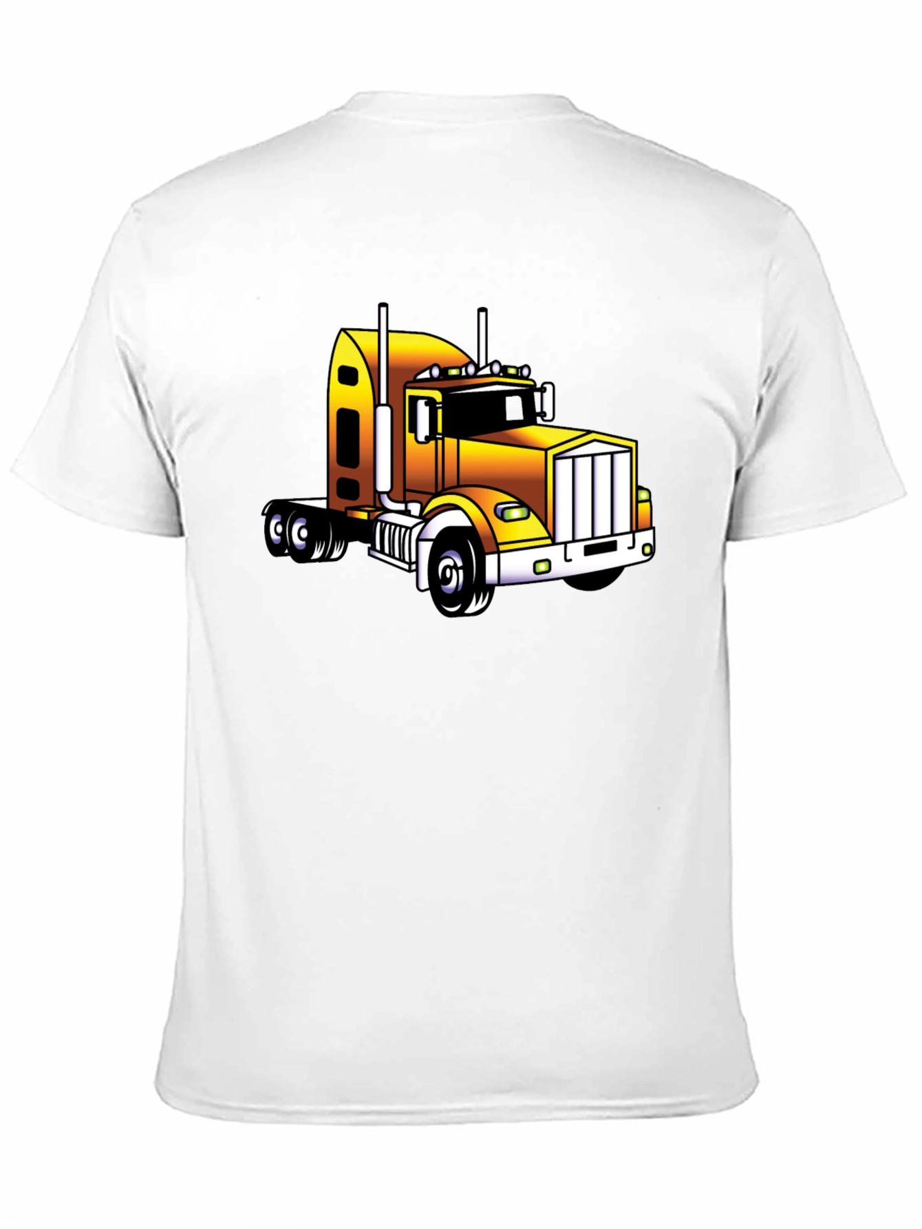 Truck Graphic Tee - Black T-Shirt for Men
