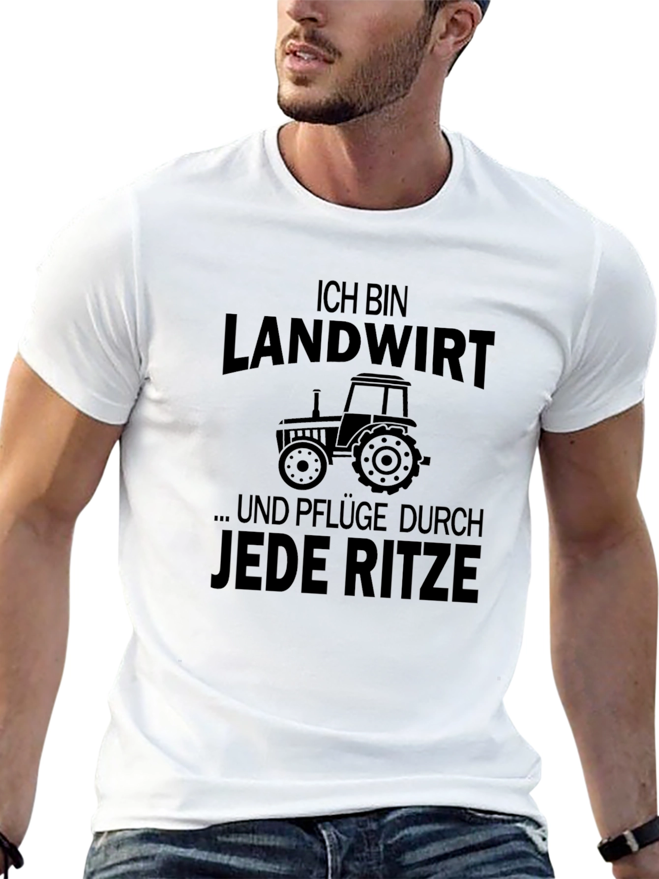 Ich Bin Landwirt T-Shirt - Farmer Tee