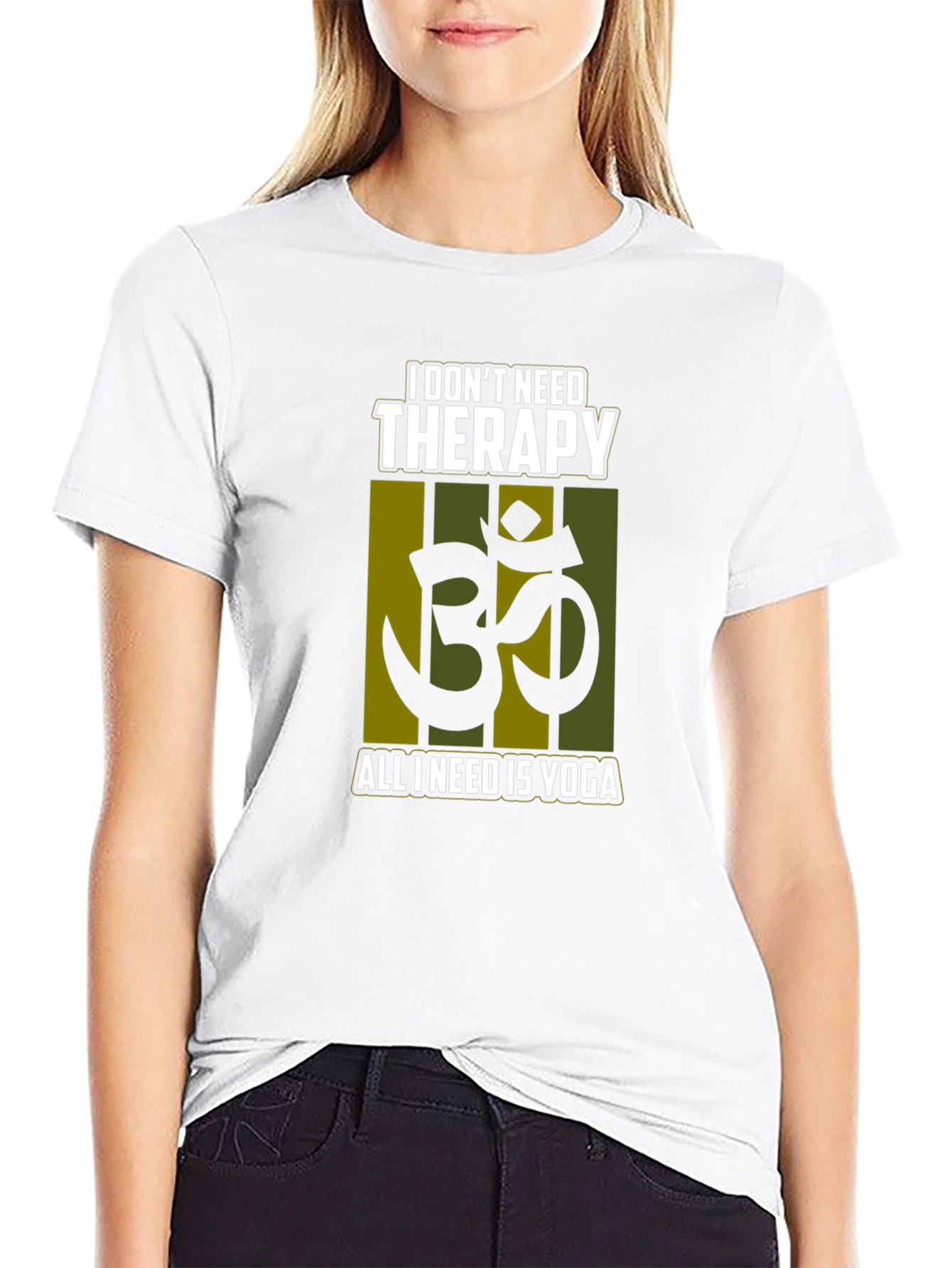 Yoga Therapy T-Shirt - Om Symbol
