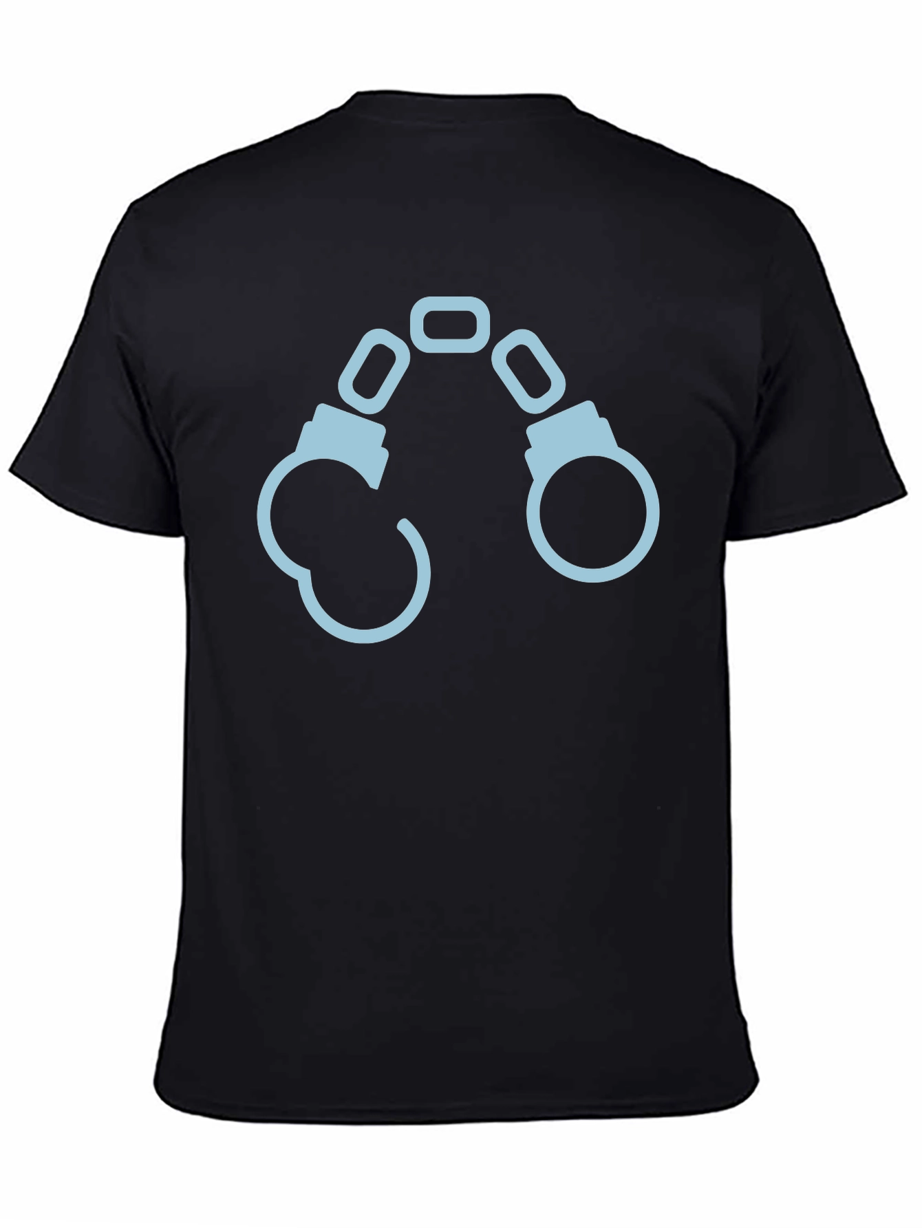 Handcuffs Graphic T-Shirt - Black