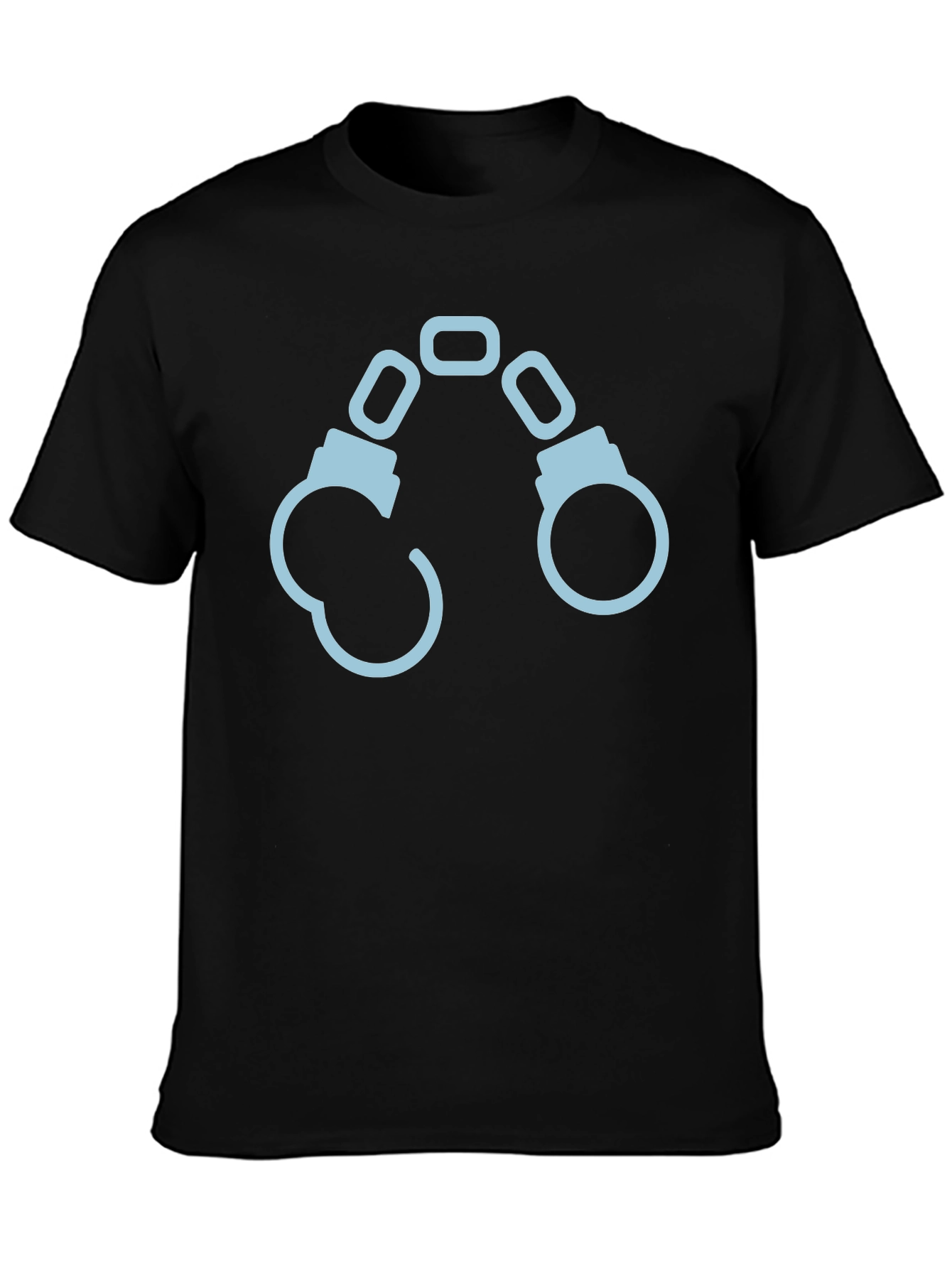 Handcuffs Graphic T-Shirt - Black