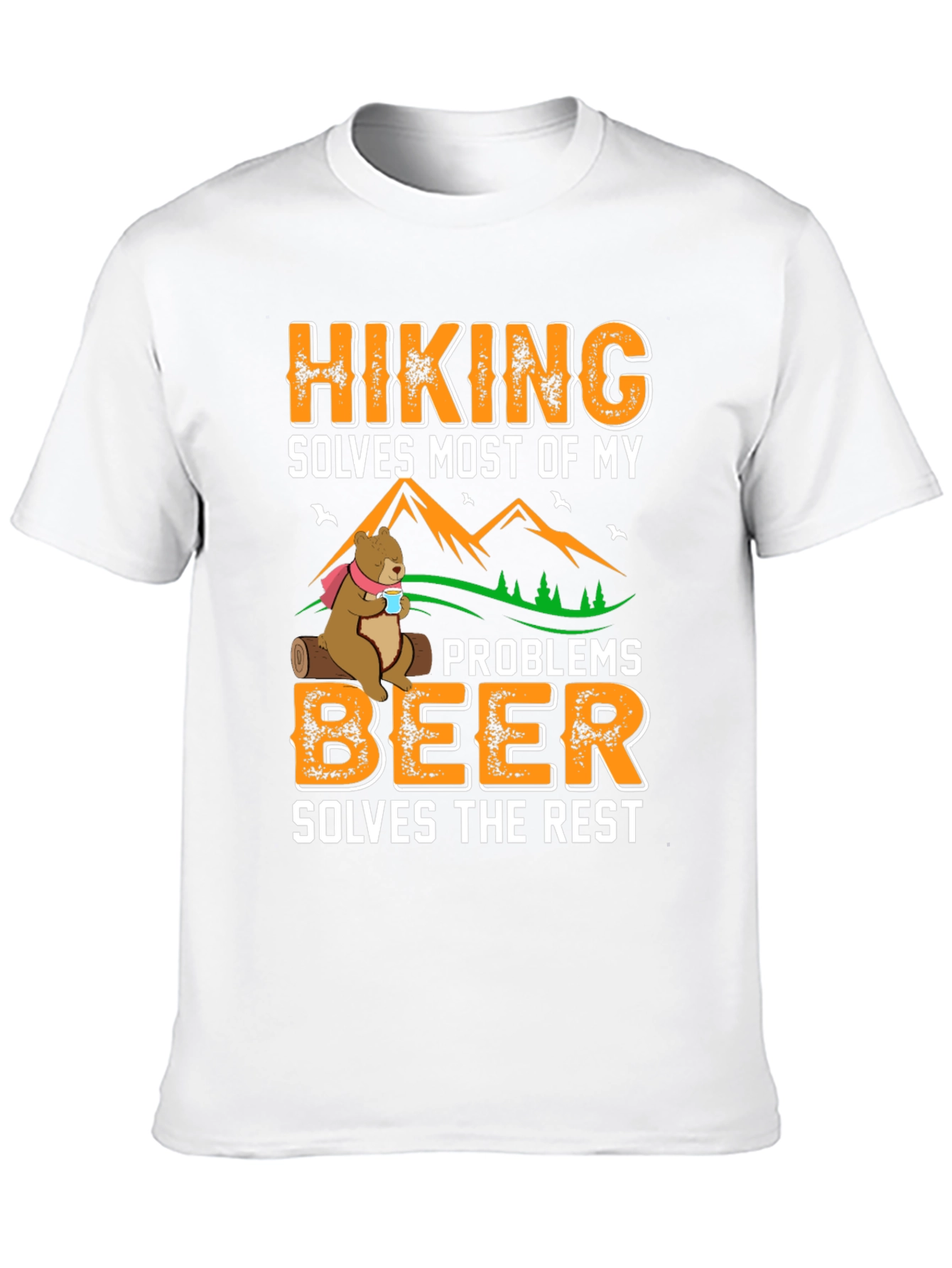 Hiking & Beer T-Shirt - Problems Solved