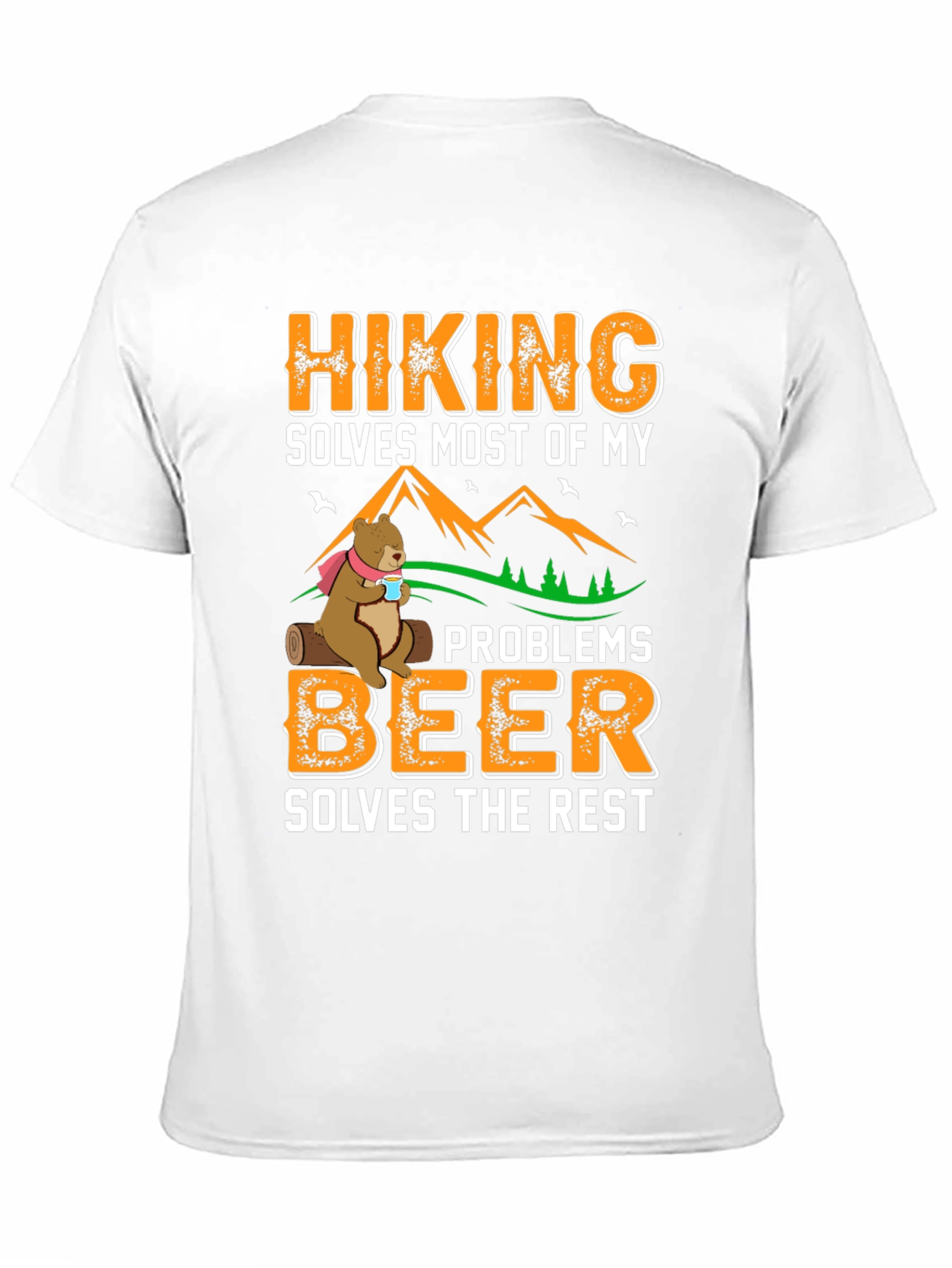 Hiking & Beer T-Shirt - Problems Solved