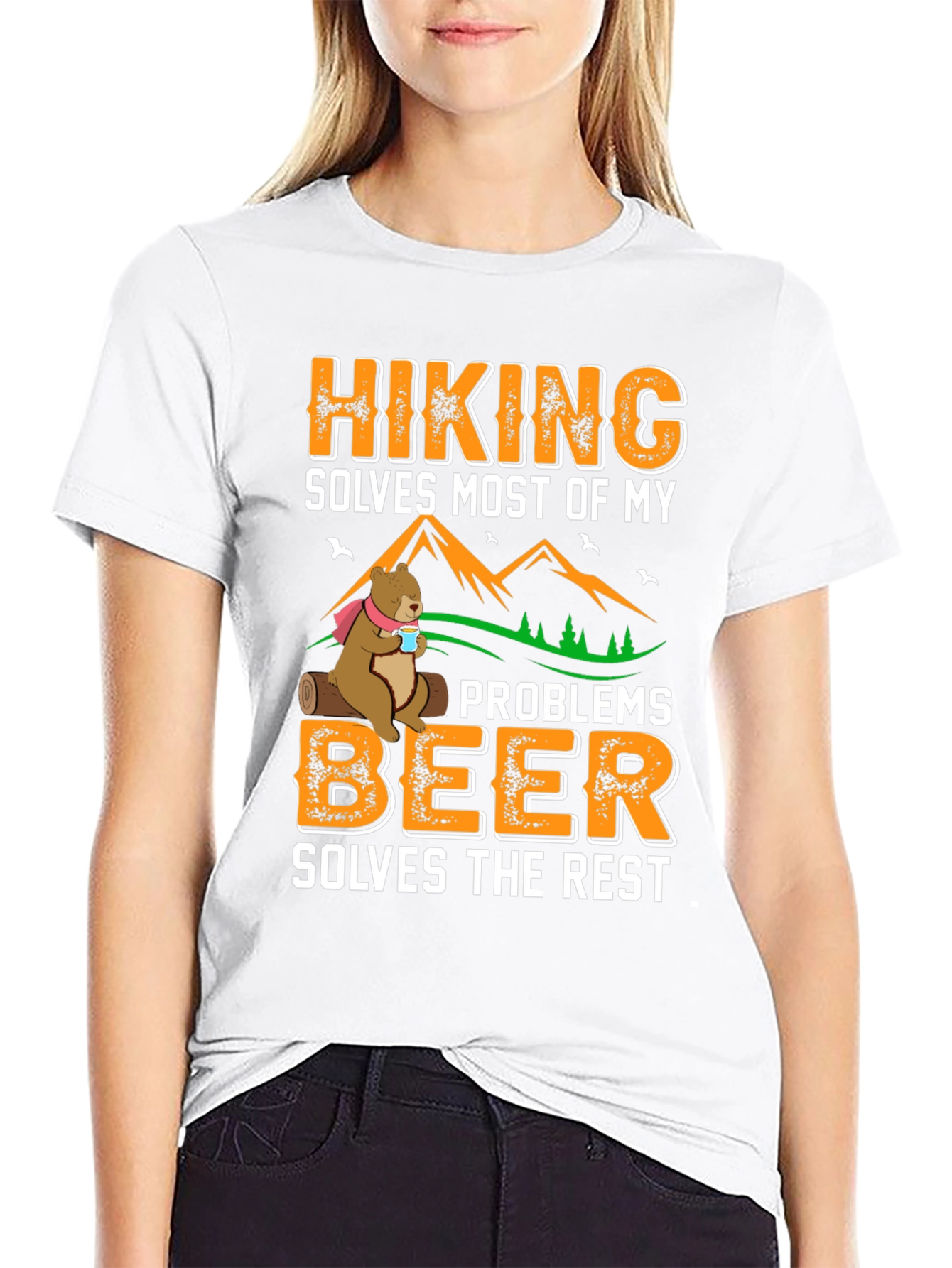 Hiking & Beer T-Shirt - Problems Solved