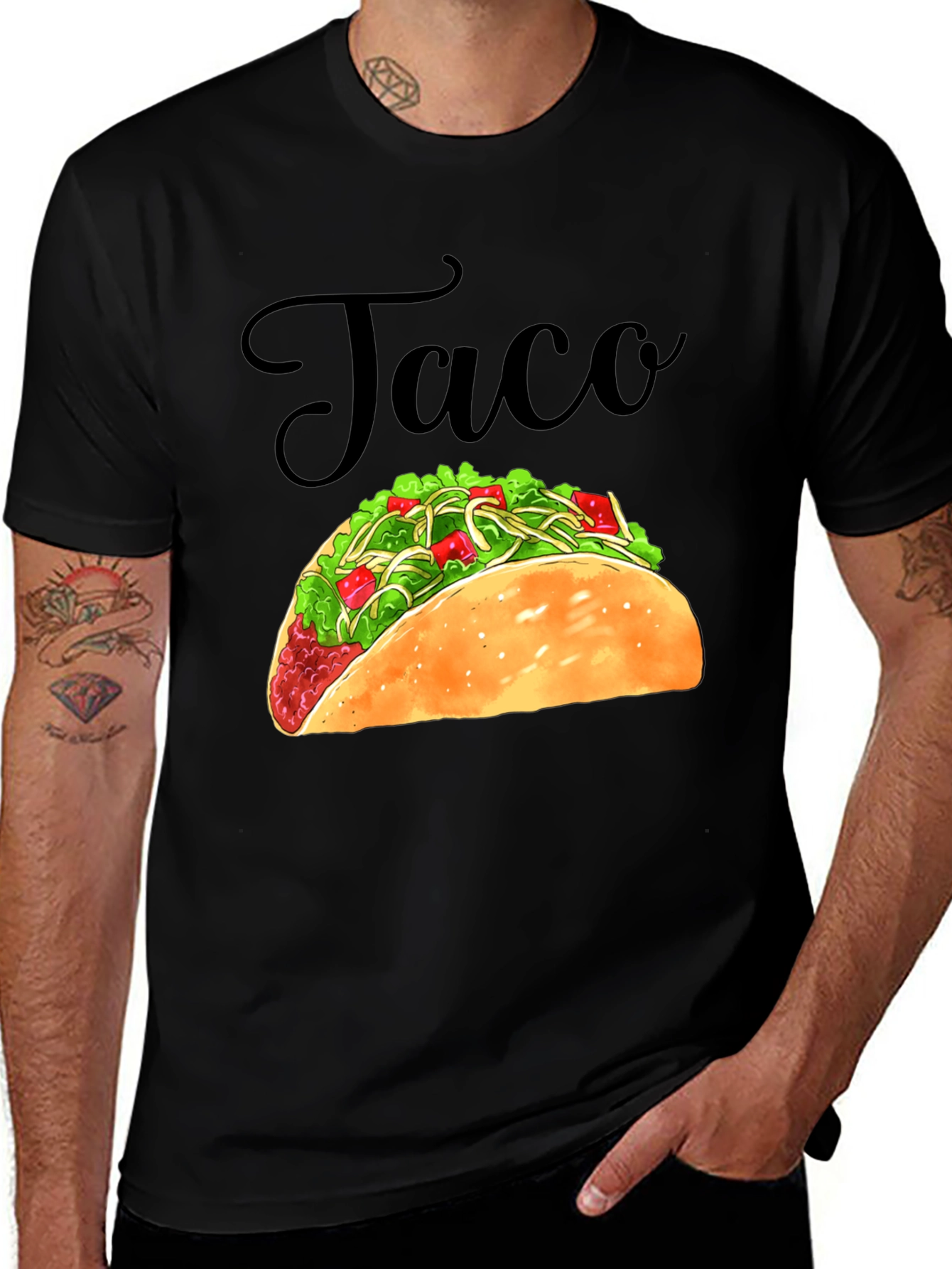 Taco Graphic Tee - Food Lovers T-Shirt