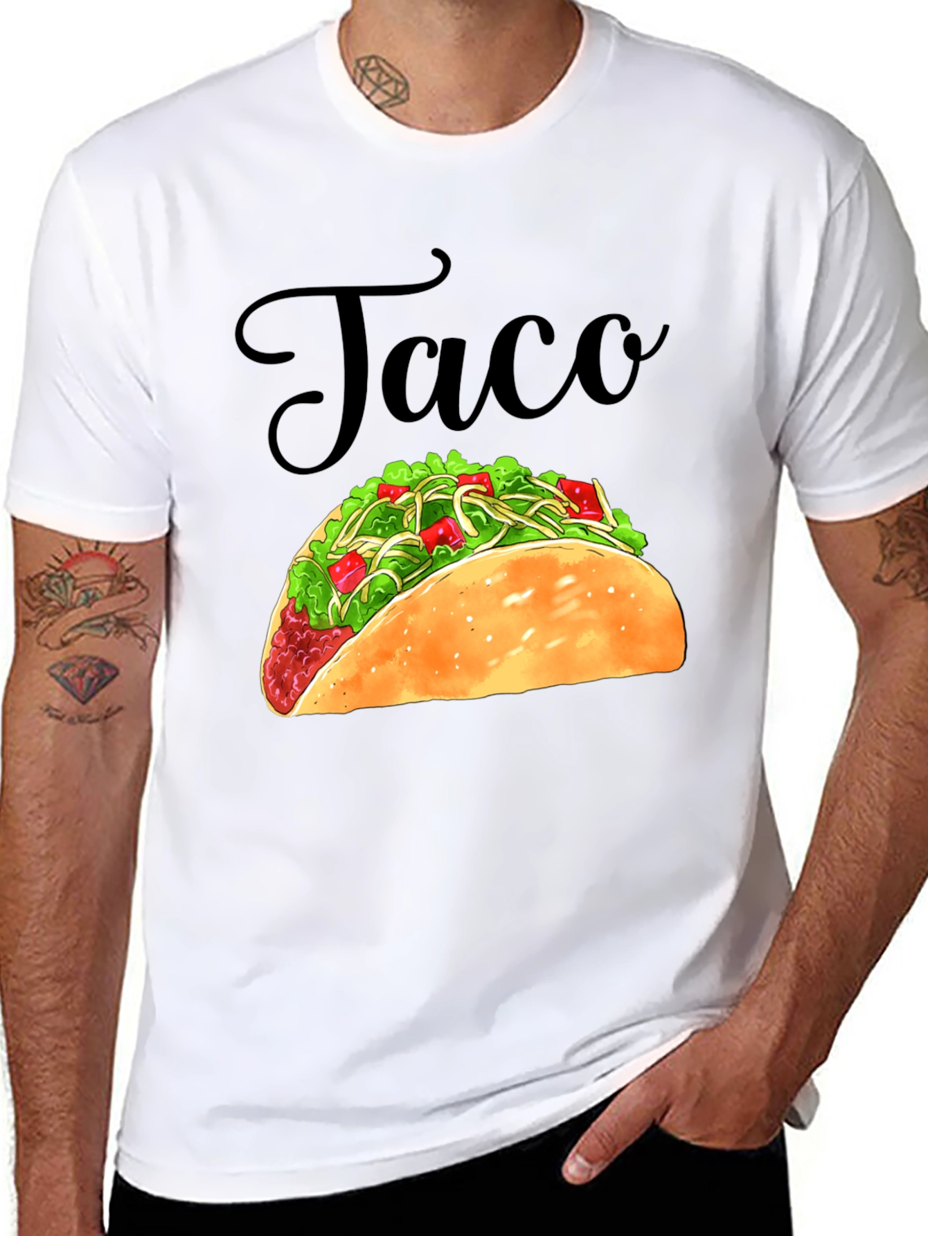 Taco Graphic Tee - Food Lovers T-Shirt