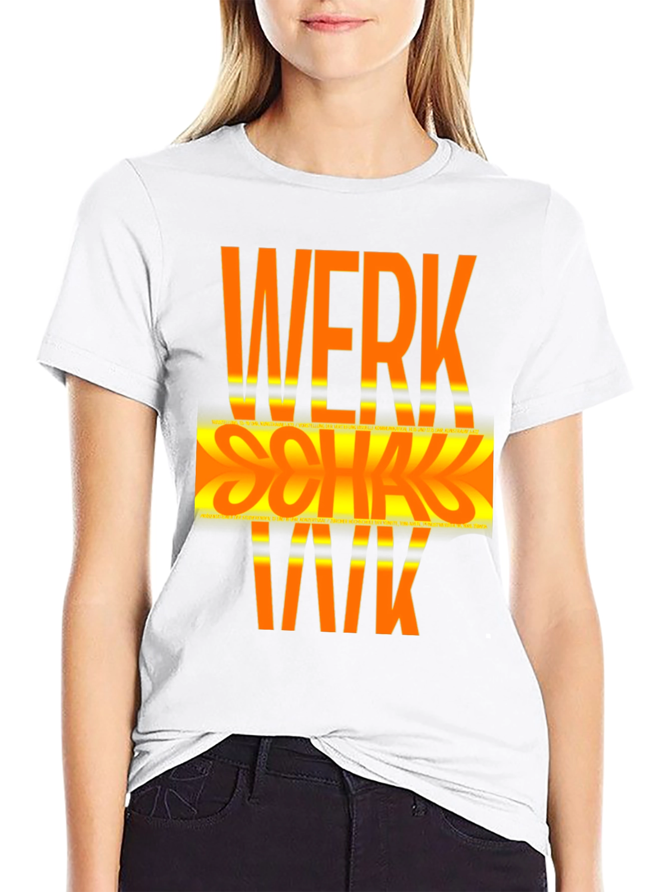 Werk Sqwad Reflective Black T-Shirt
