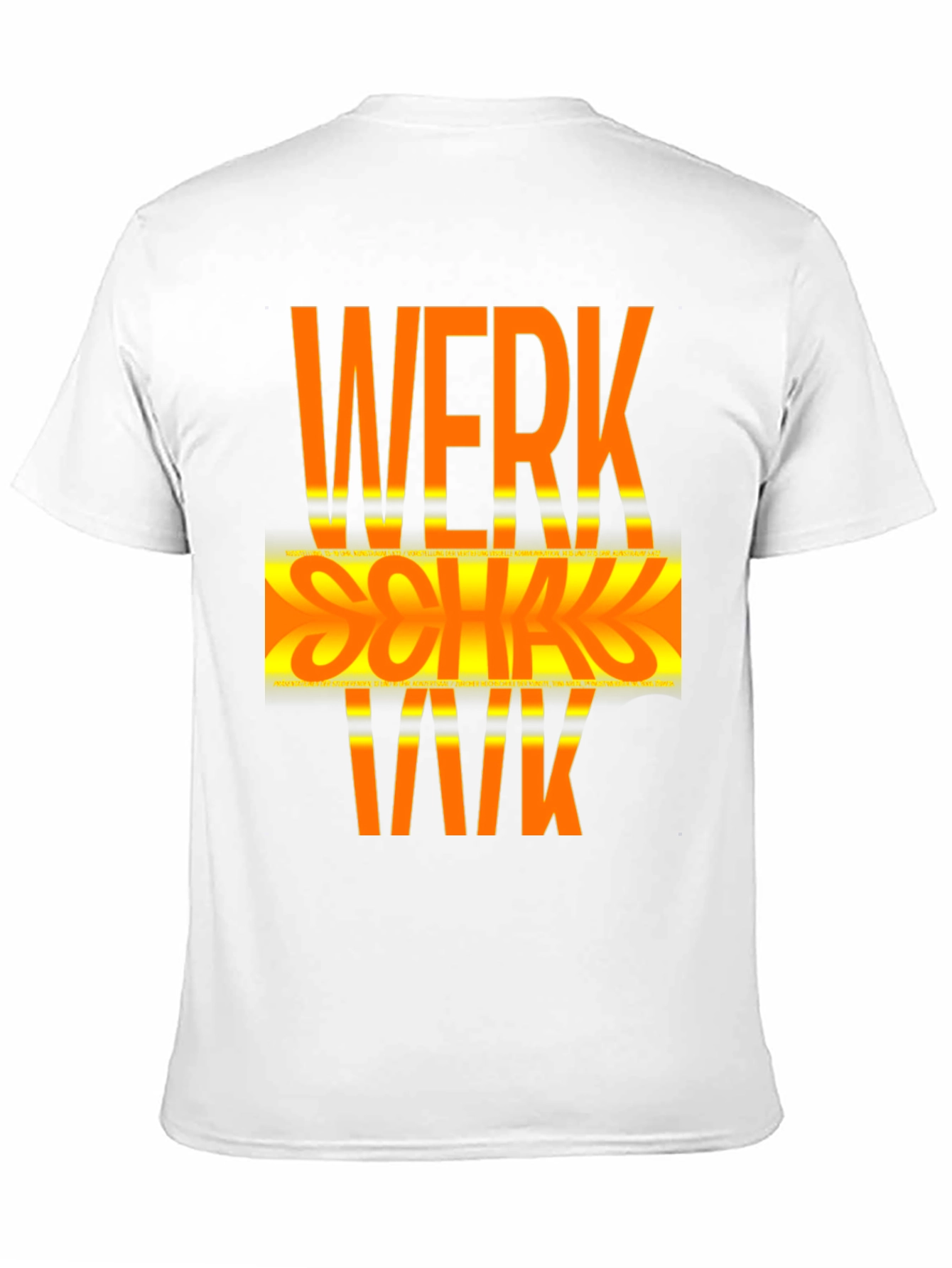 Werk Sqwad Reflective Black T-Shirt