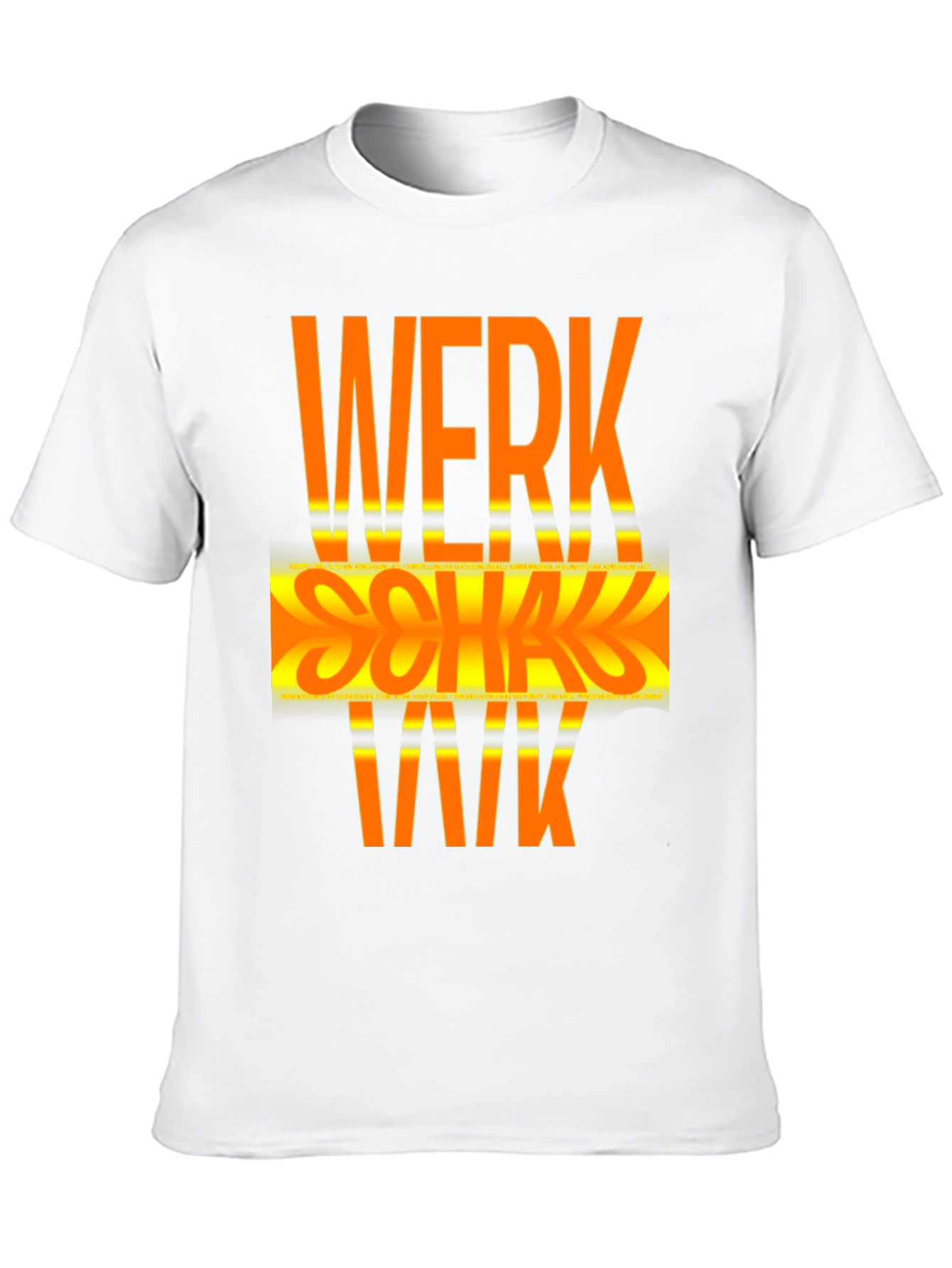 Werk Sqwad Reflective Black T-Shirt