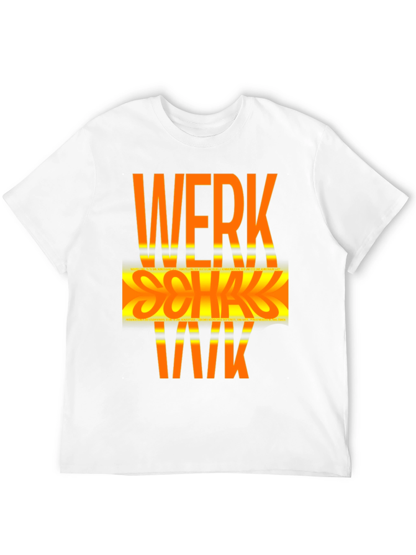 Werk Sqwad Reflective Black T-Shirt