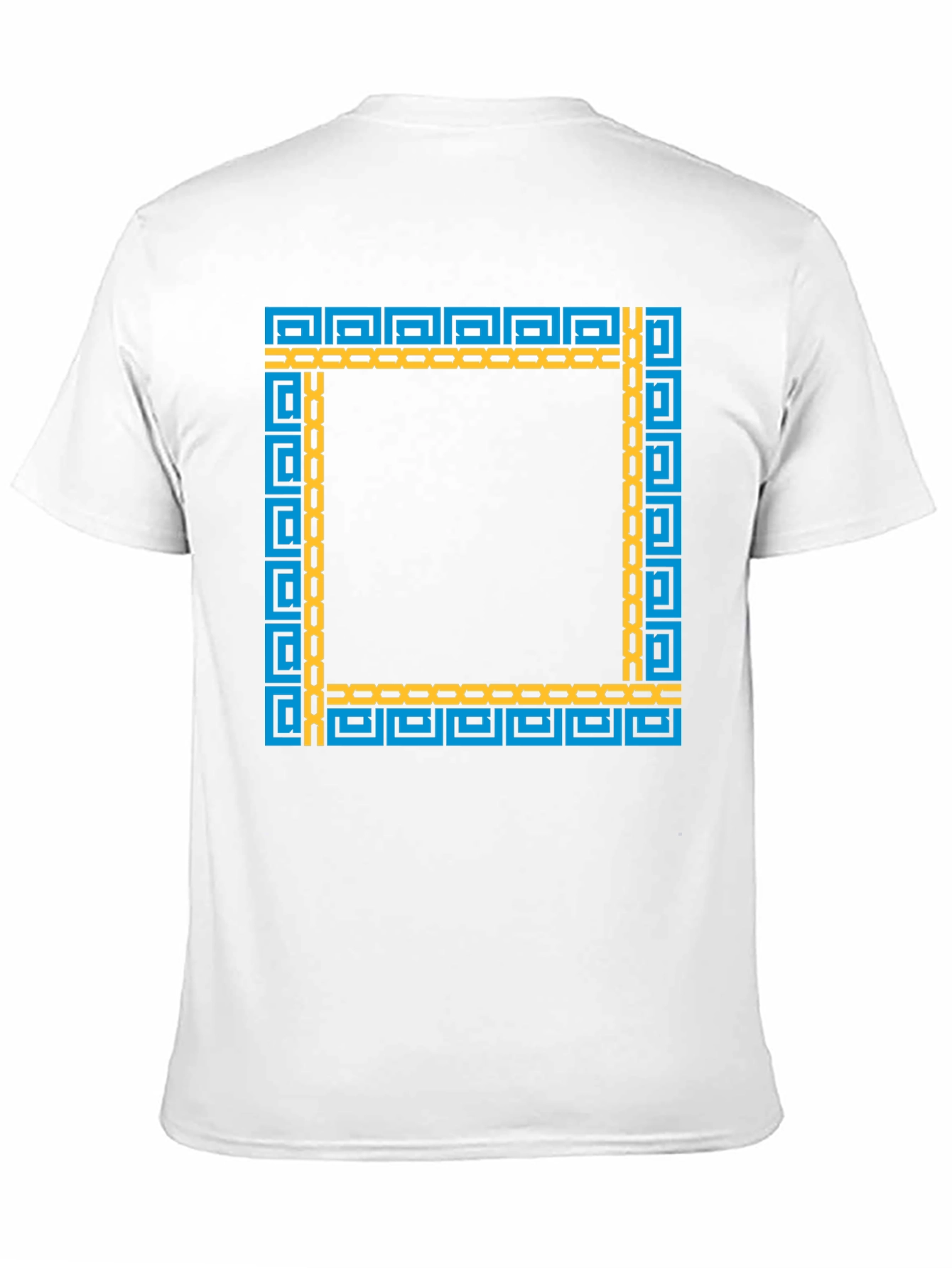 Geometric Frame Black T-Shirt