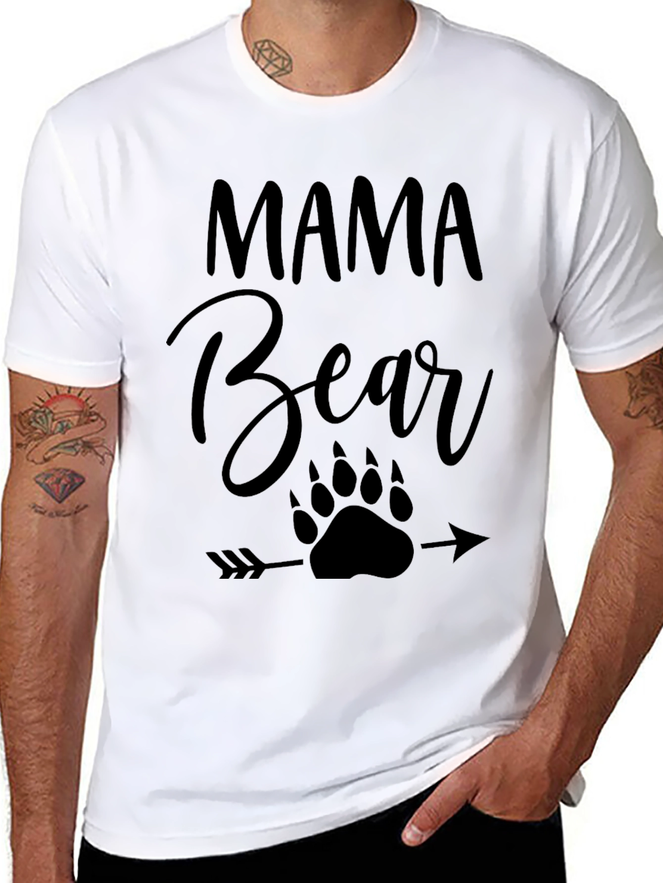Mama Bear Graphic Tee - Perfect Gift