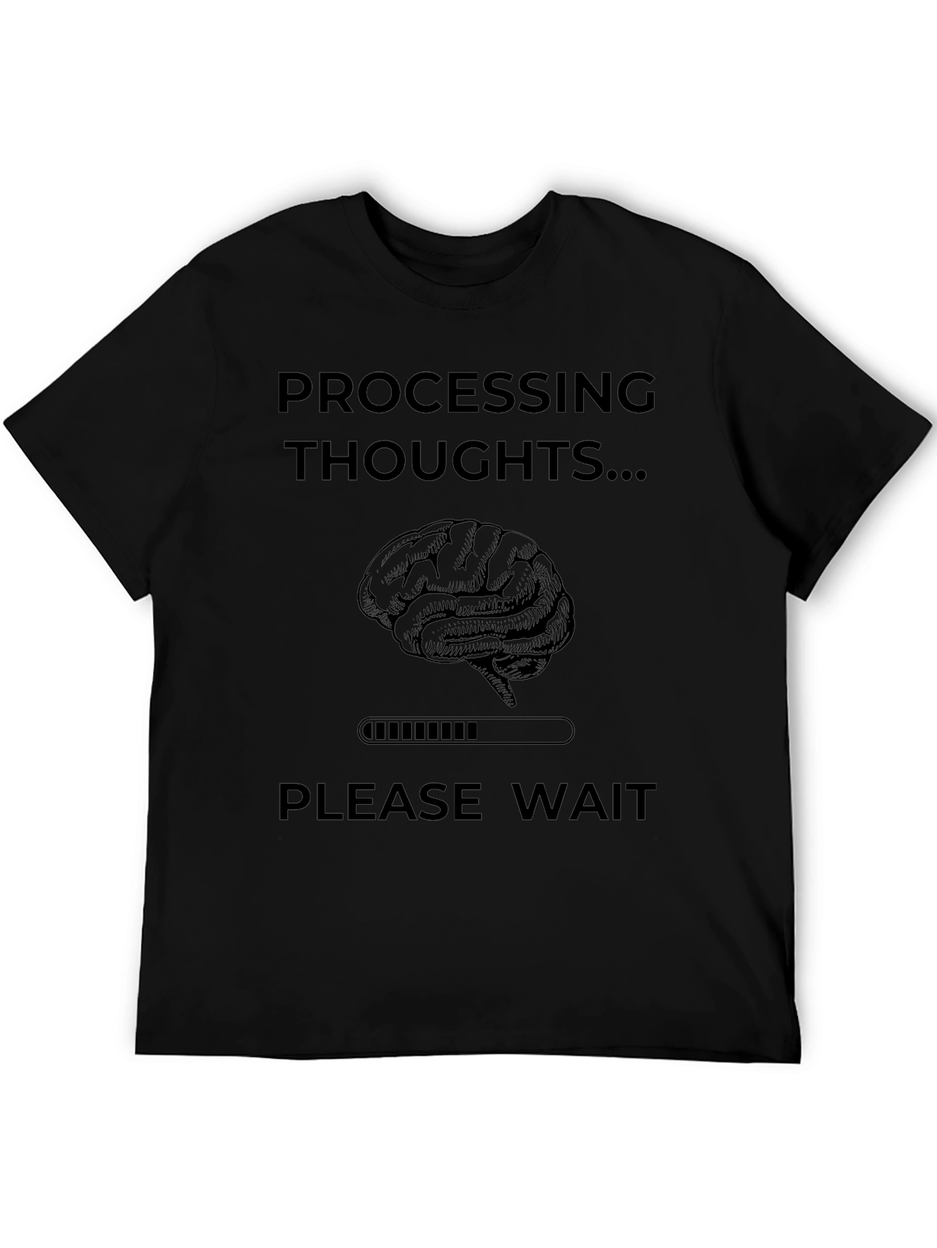 Processing Thoughts Funny Brain T-Shirt