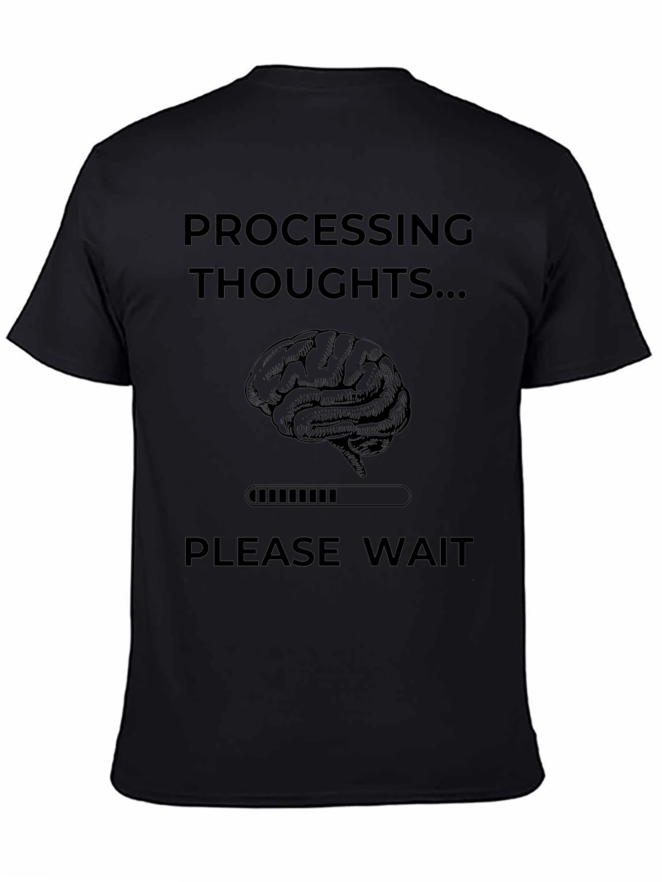 Processing Thoughts Funny Brain T-Shirt