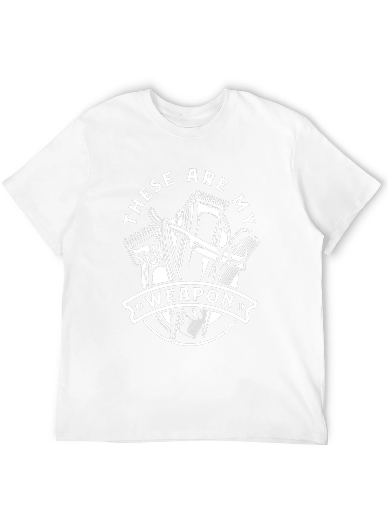 Barbers Weapon Graphic T-Shirt