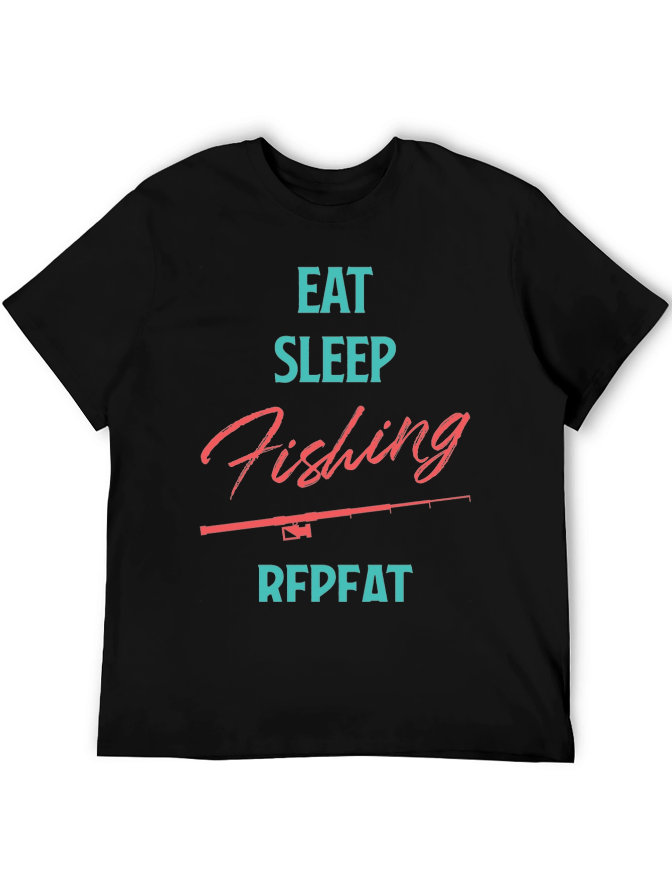 Eat Sleep Fishing Repeat T-Shirt