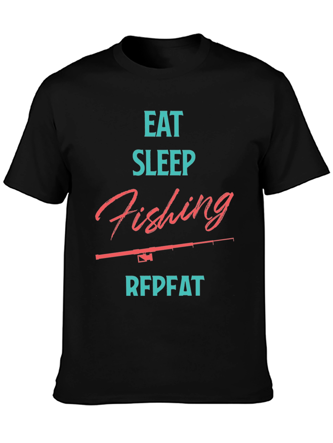 Eat Sleep Fishing Repeat T-Shirt