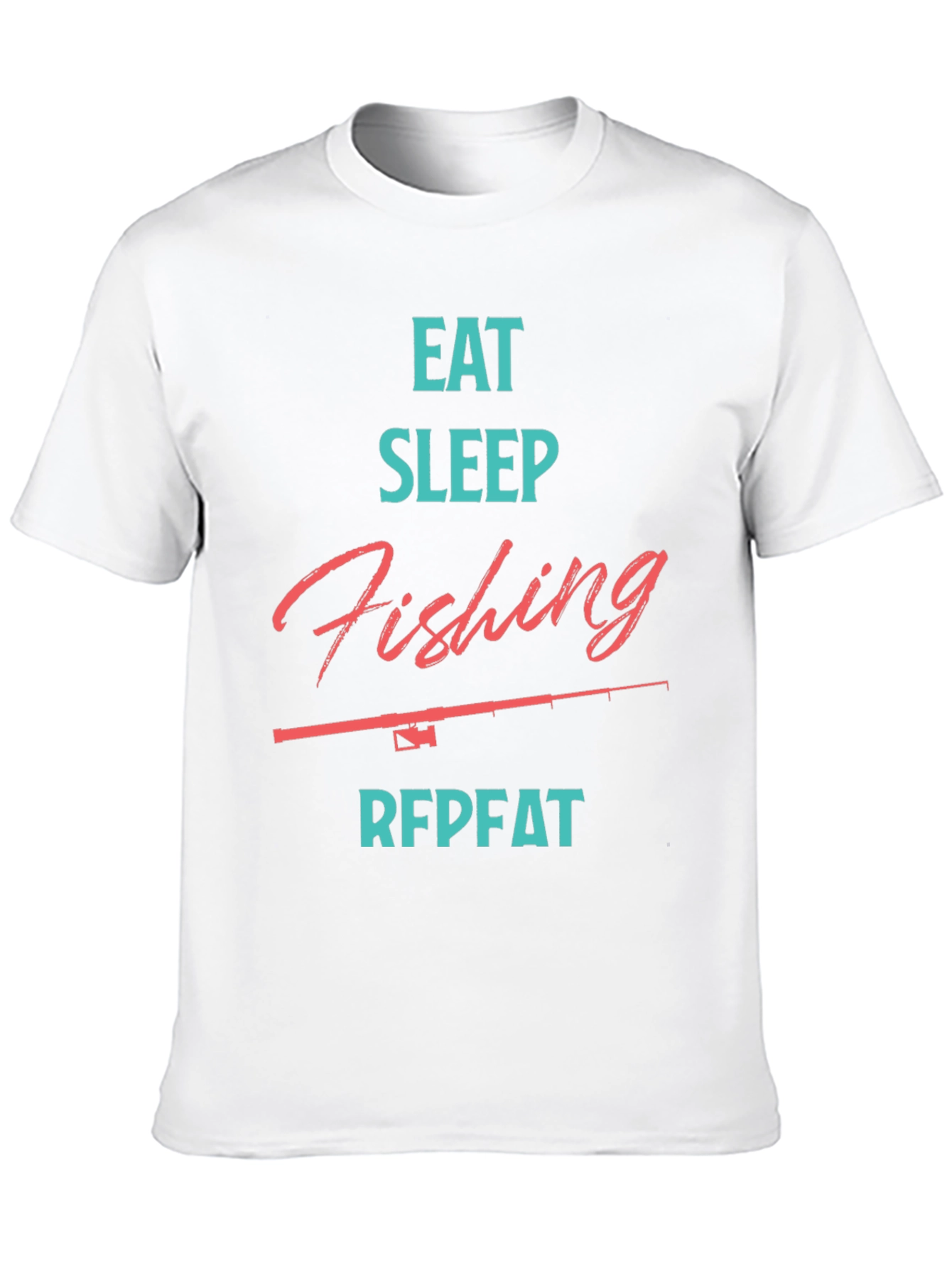 Eat Sleep Fishing Repeat T-Shirt