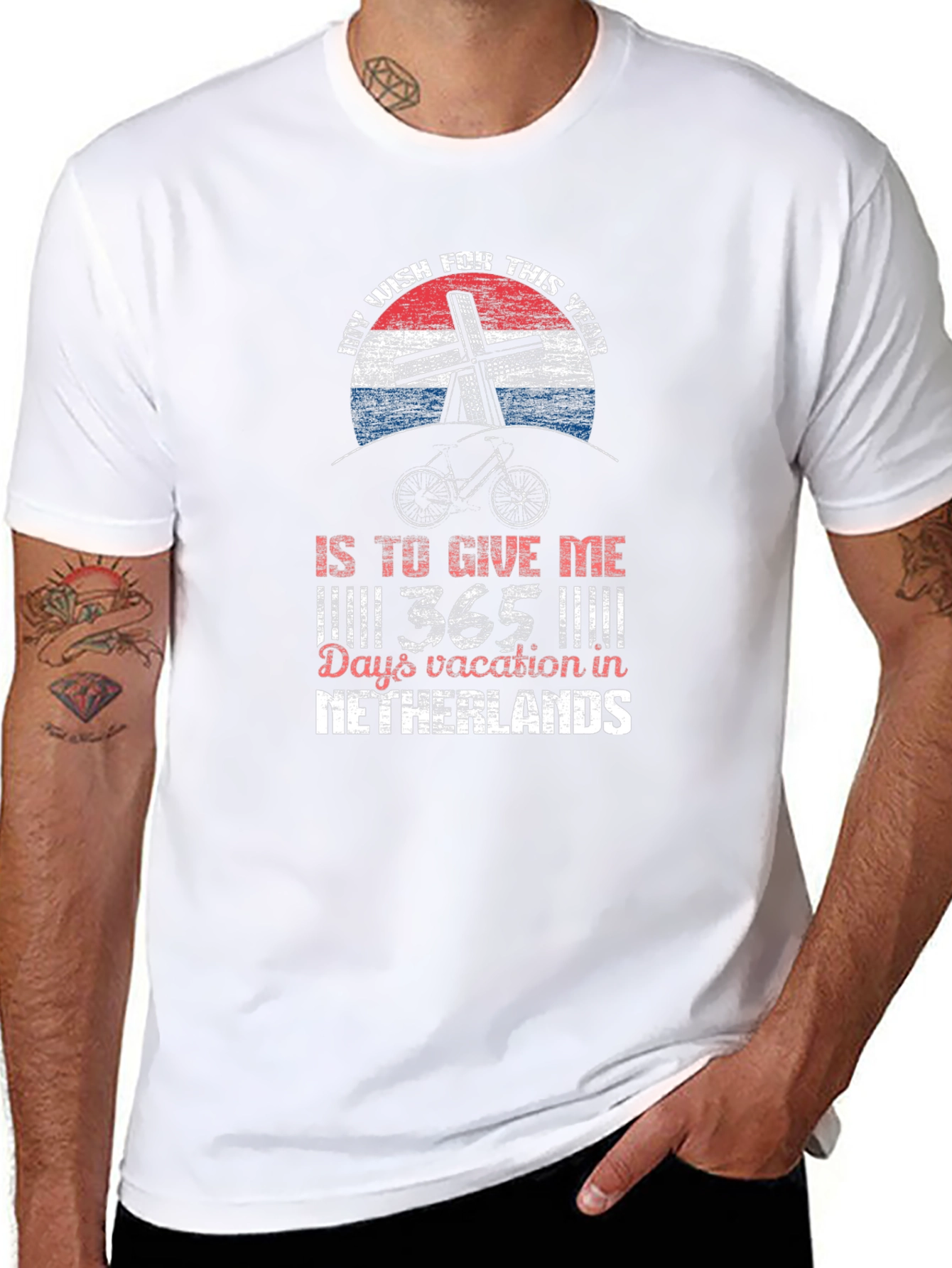 Netherlands Vacation Wish T-Shirt