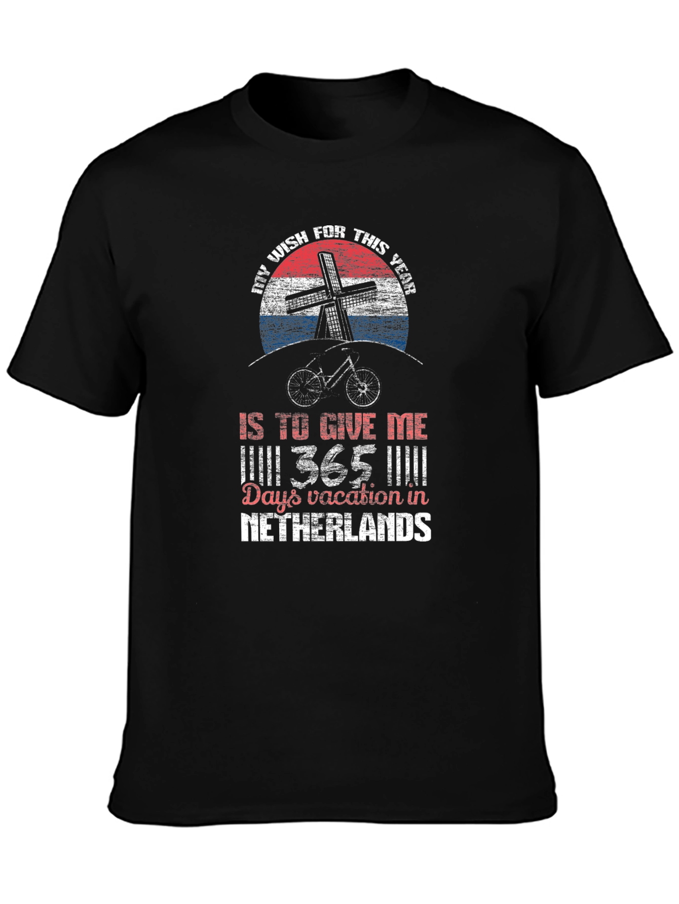 Netherlands Vacation Wish T-Shirt