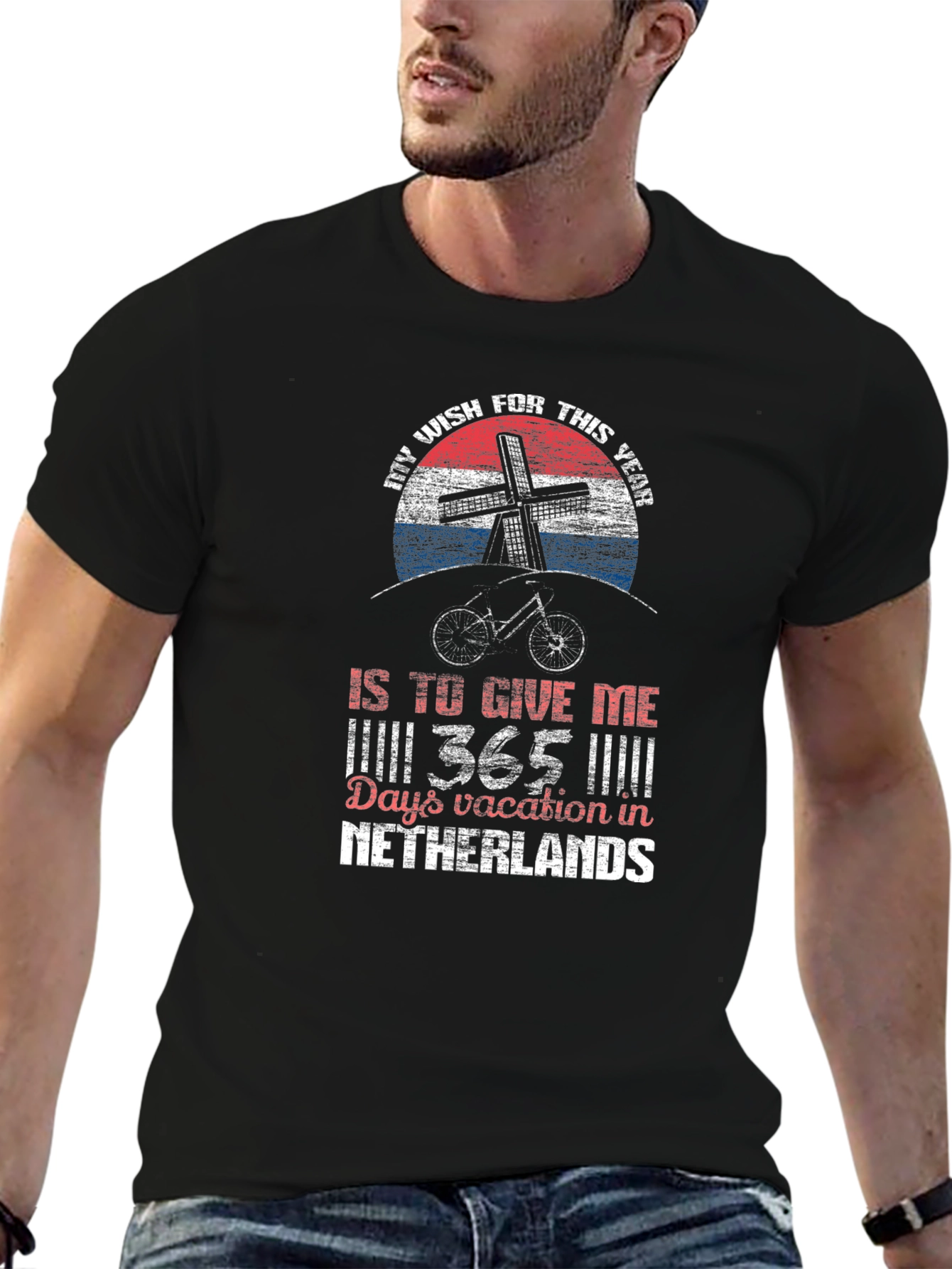 Netherlands Vacation Wish T-Shirt