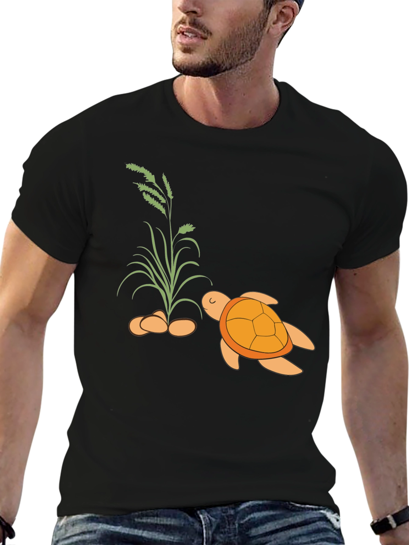 Turtle Graphic Tee - Unique Design