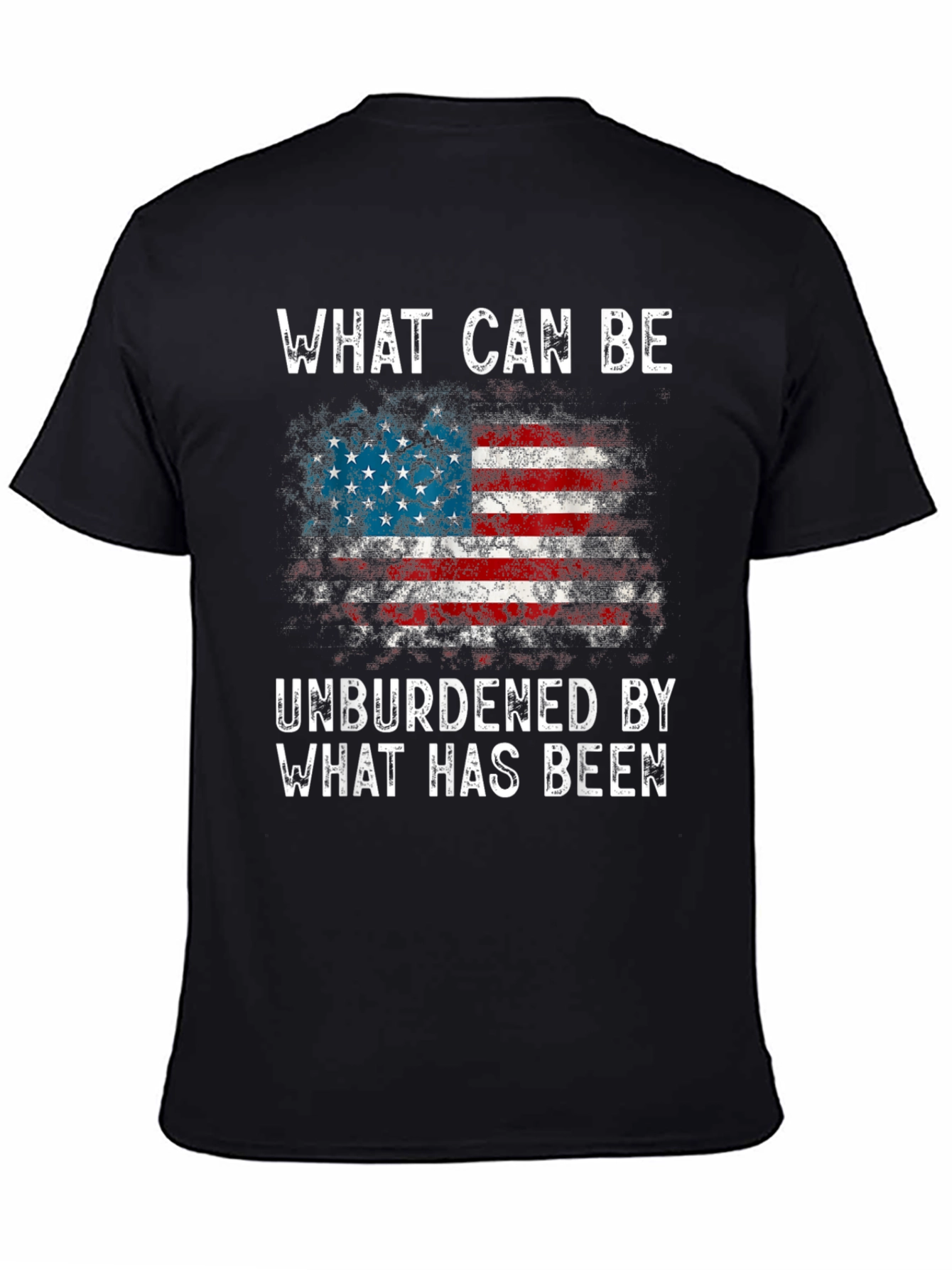 American Flag Graphic T-Shirt - Patriotic Design