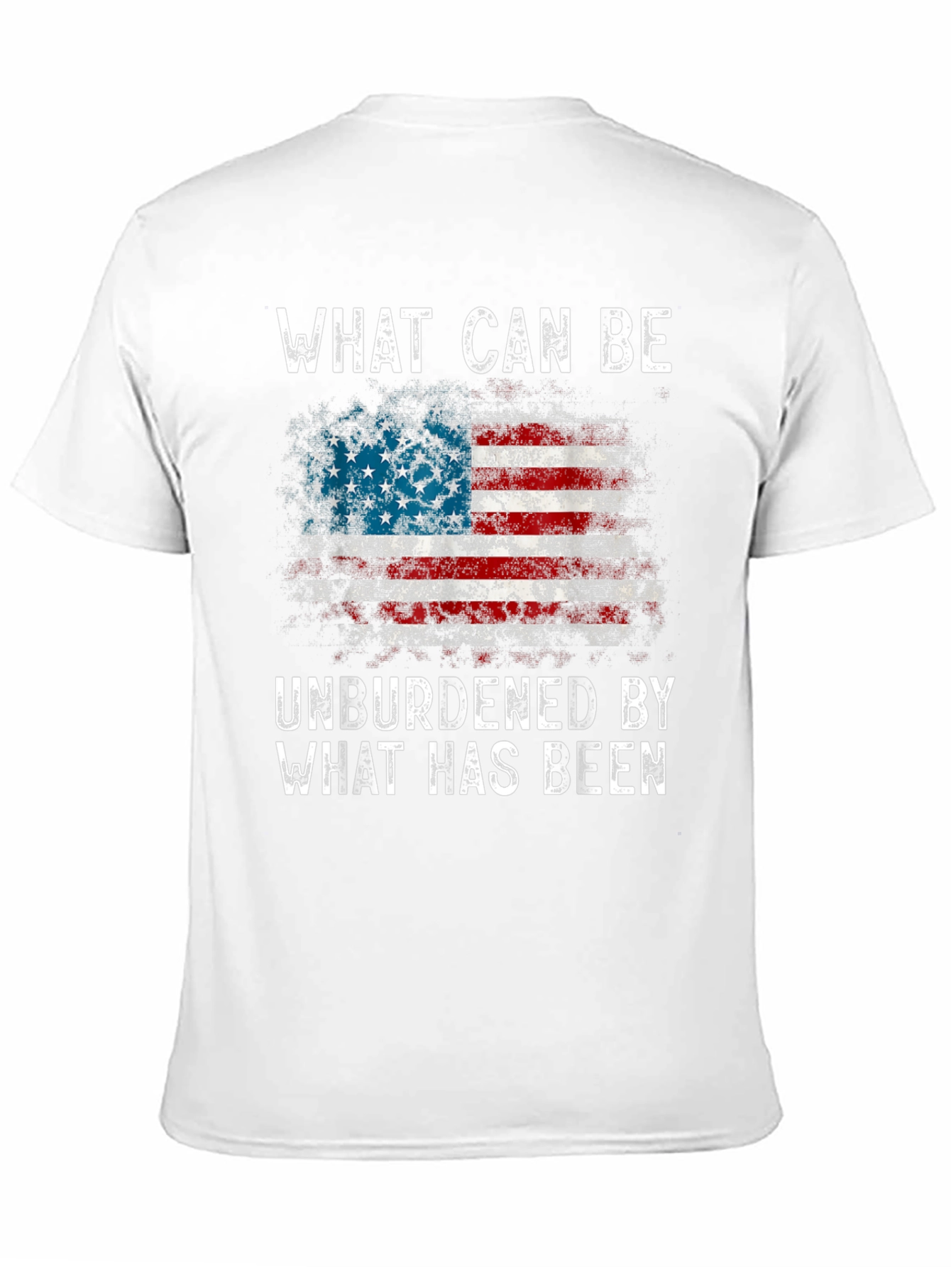 American Flag Graphic T-Shirt - Patriotic Design