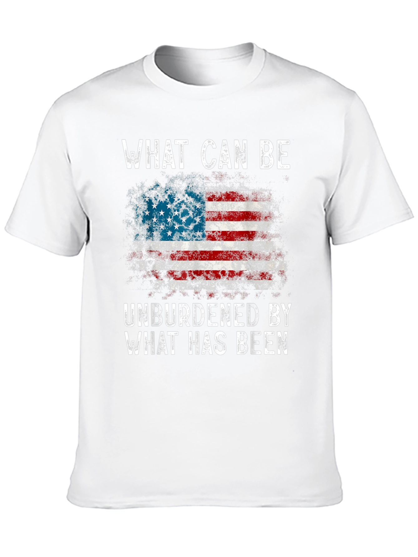 American Flag Graphic T-Shirt - Patriotic Design
