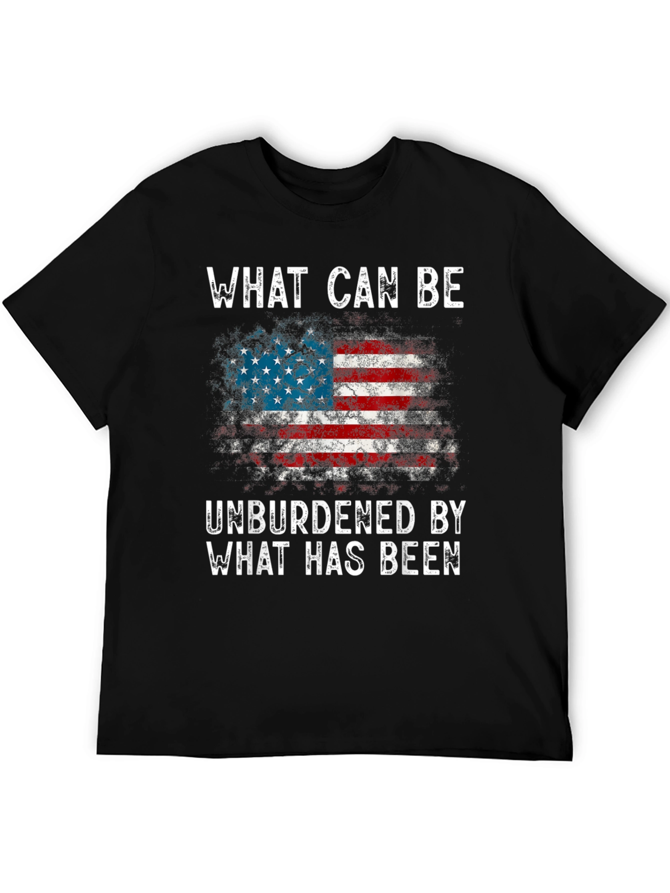American Flag Graphic T-Shirt - Patriotic Design